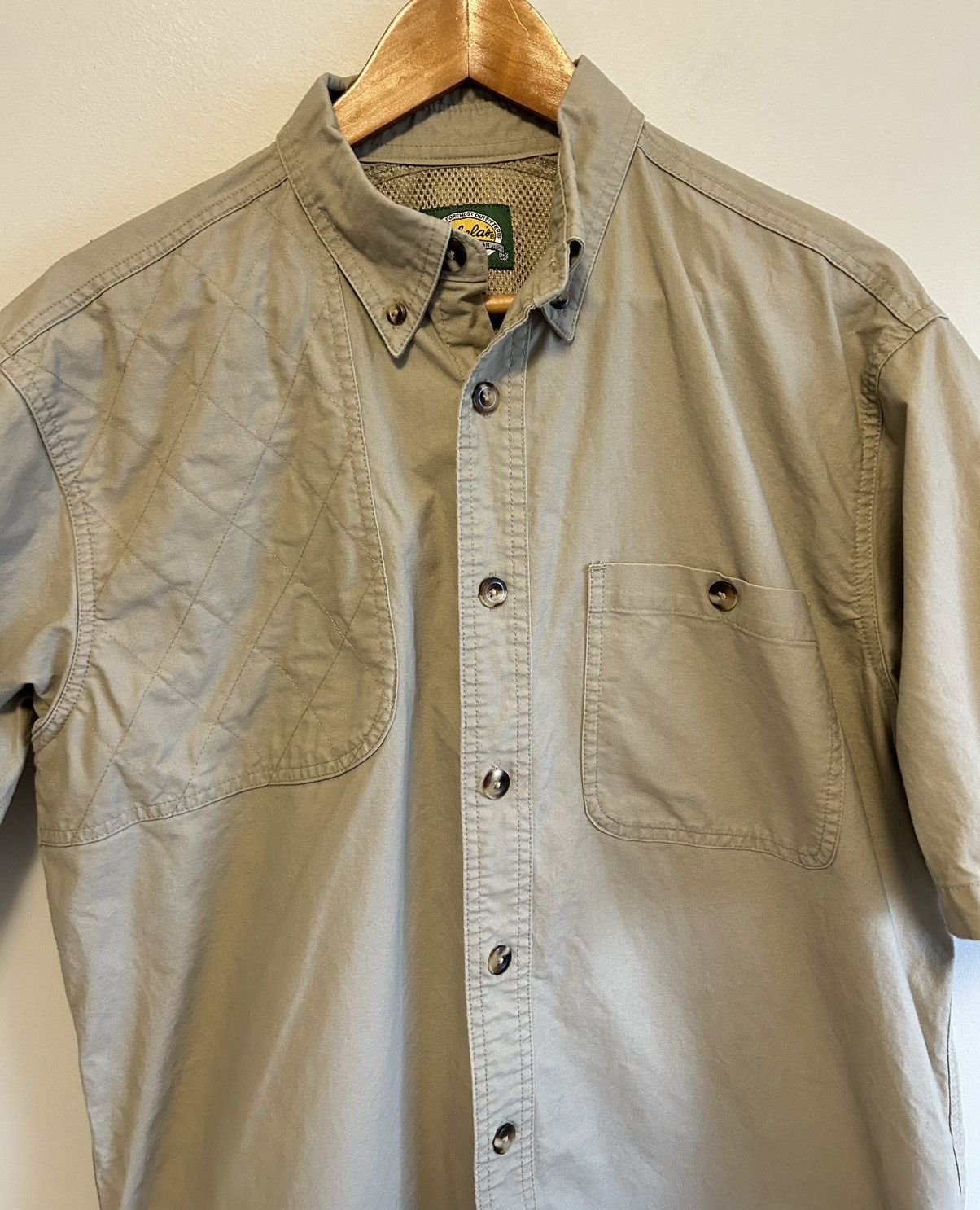 Cabelas Cabelas Short Sleeve Hunting Shooting Vented Cotton Shirt Size US M / EU 48-50 / 2 - 4 Thumbnail