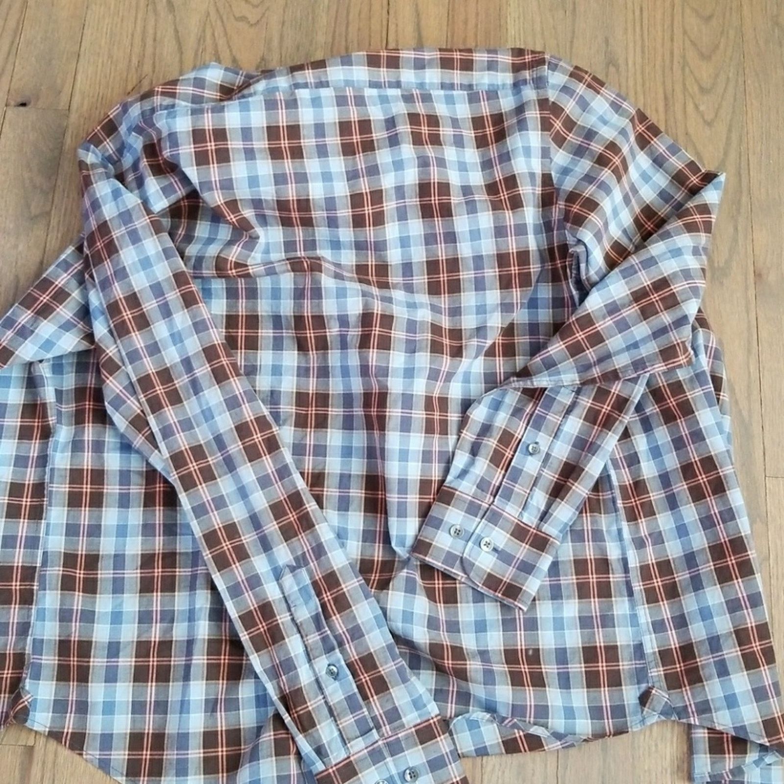 Banana Republic Plaid Banana Republic Slim Fit Shirt Size US S / EU 44-46 / 1 - 4 Thumbnail