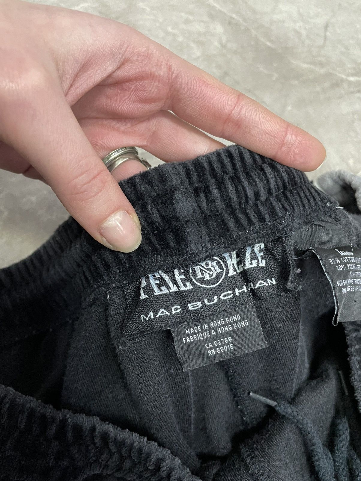 Pelle Pelle Pelle Pelle archive sk8 track pants velour rap coogi style Size US 36 / EU 52 - 6 Thumbnail
