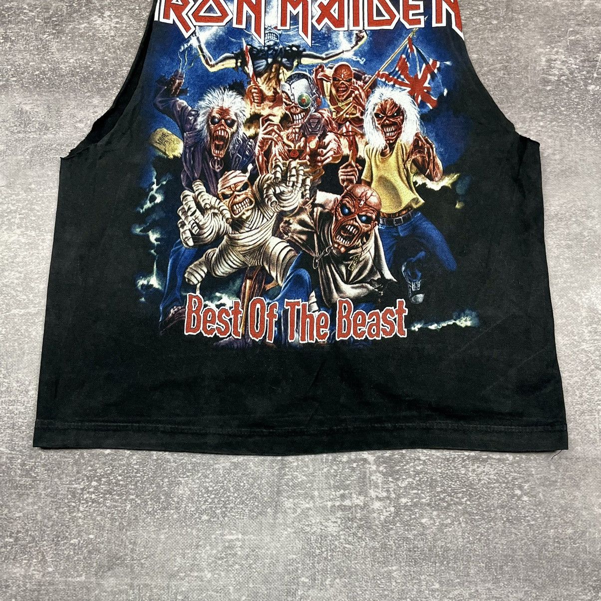 Iron Maiden × Vintage Vintage Iron Maiden Best of the Beast T Shirt Size US M / EU 48-50 / 2 - 3 Thumbnail