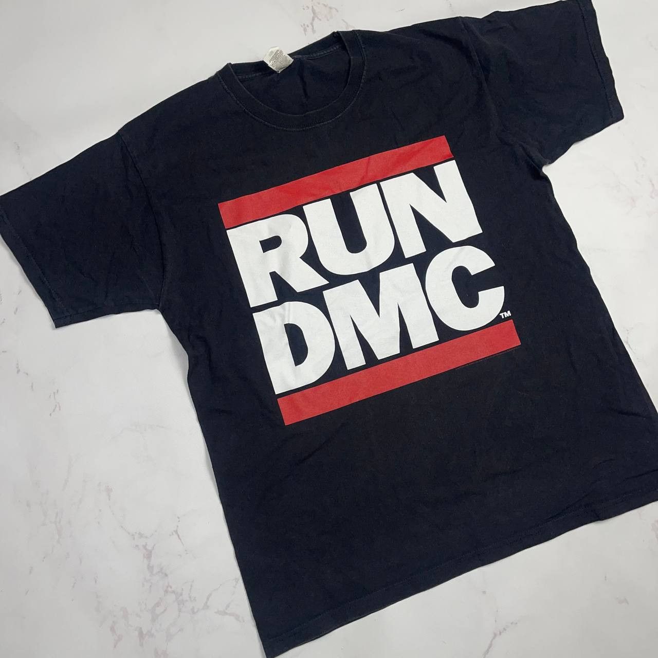 Vintage Vintage x streeatwear Run DMC Band Tee Y2K SZ L Size US L / EU 52-54 / 3 - 2 Thumbnail