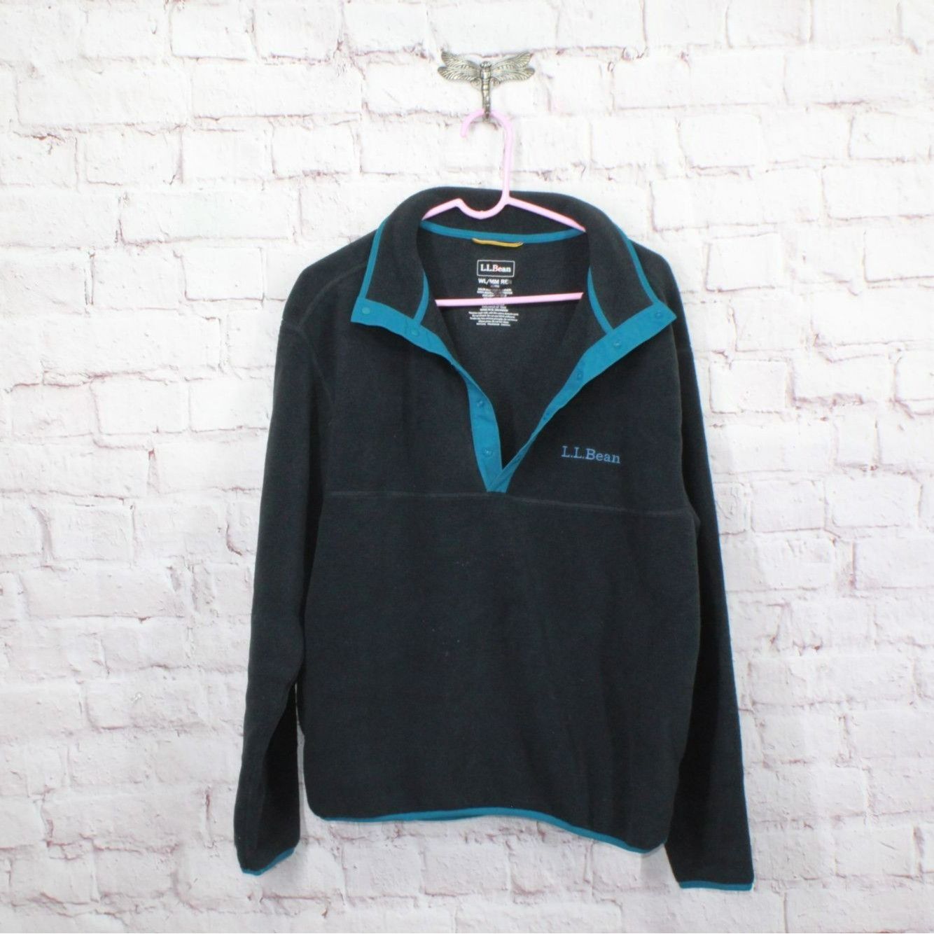 L.L. Bean LL Bean Bean's Classic Fleece Pullover Sweater Size L / US 10 / IT 46 - 9 Thumbnail