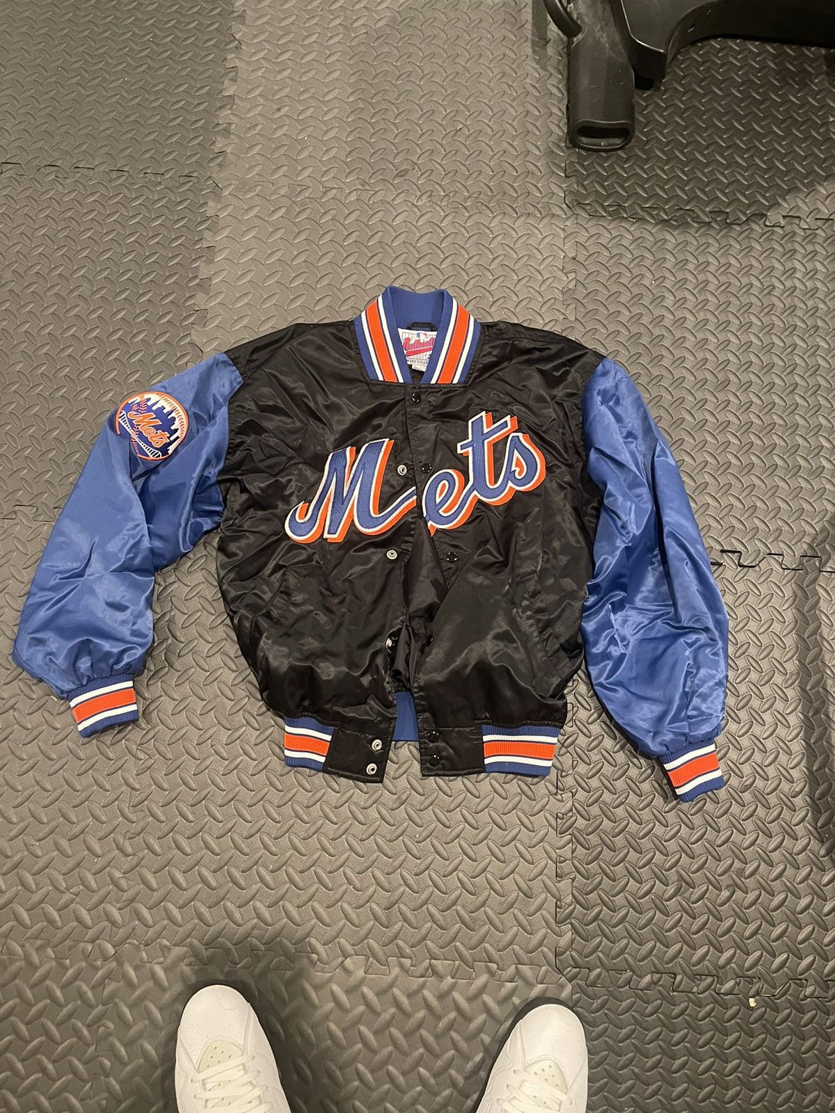 90's New York Mets Starter MLB Windbreaker Jacket Size Medium – Rare VNTG