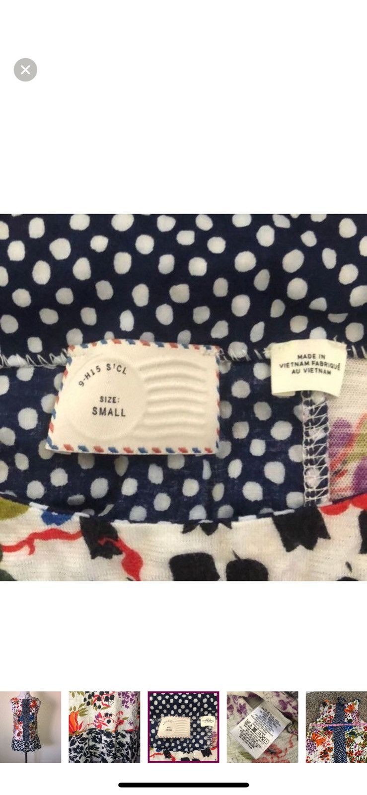 Anthropologie Anthropologie postmark small cultivar floral tank top Size S / US 4 / IT 40 - 2 Thumbnail