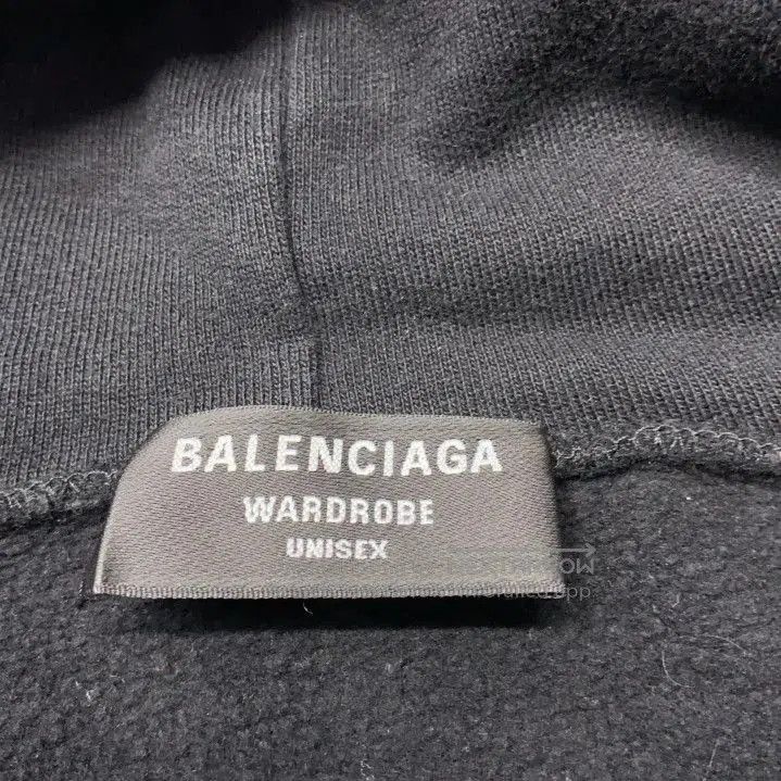 Balenciaga Balenciaga Black Logo Printed Hooded Sweatshirt. Size US S / EU 44-46 / 1 - 2 Thumbnail