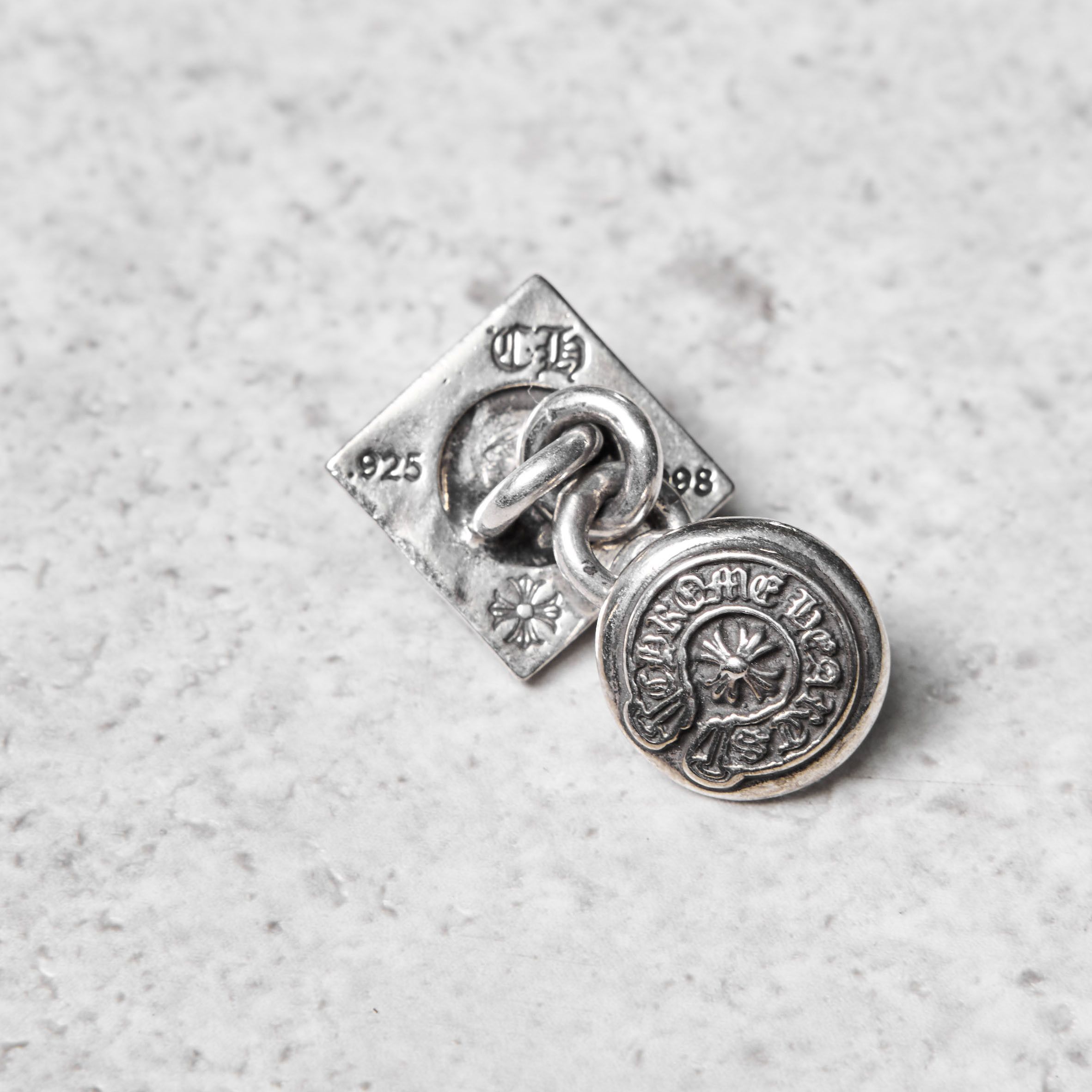 Chrome Hearts CHROME HEATS Pyramid Stud Cufflinks SILVER Size ONE SIZE - 3 Thumbnail
