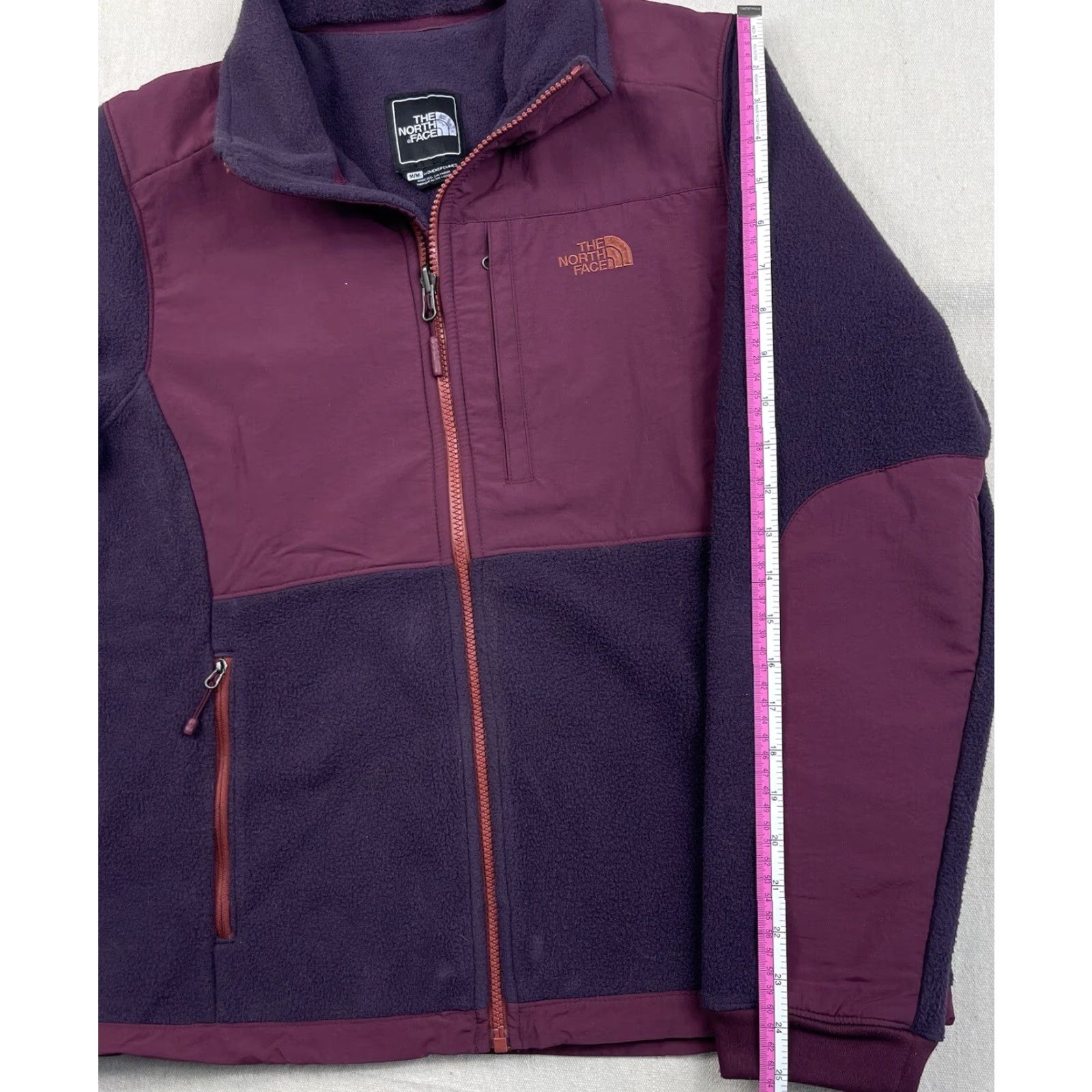 The North Face VINTAGE The North Face Denali Fleece Jacket Womens Size Medium Full Zip Ski Purple Size M / US 6-8 / IT 42-44 - 5 Thumbnail