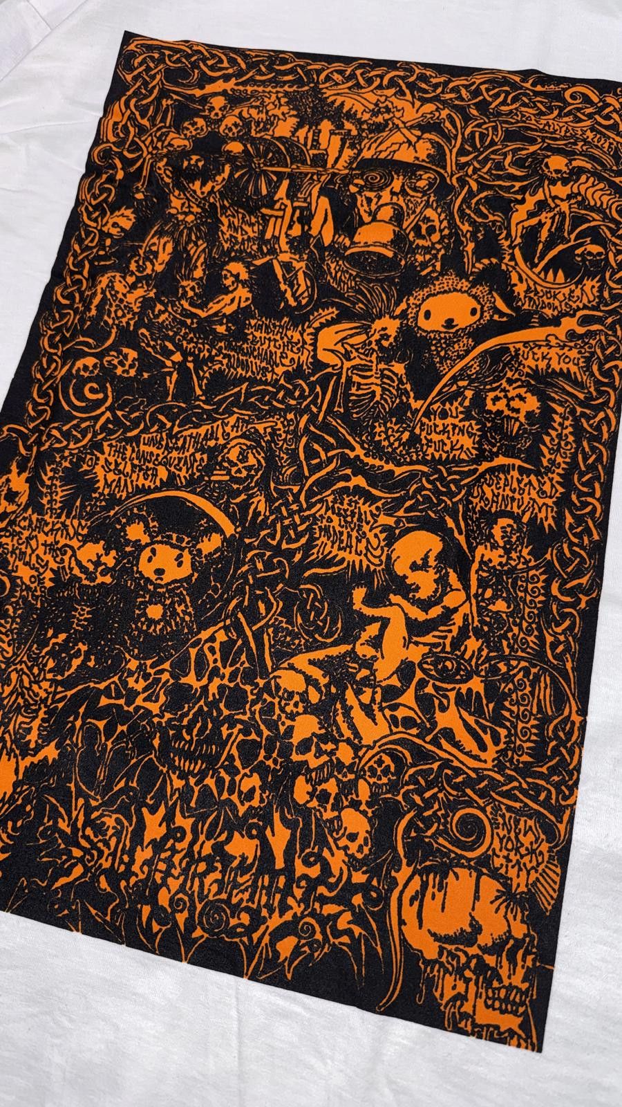 Supreme Supreme White/Orange Wombat Men's Long Sleeve Size US XL / EU 56 / 4 - 2 Thumbnail
