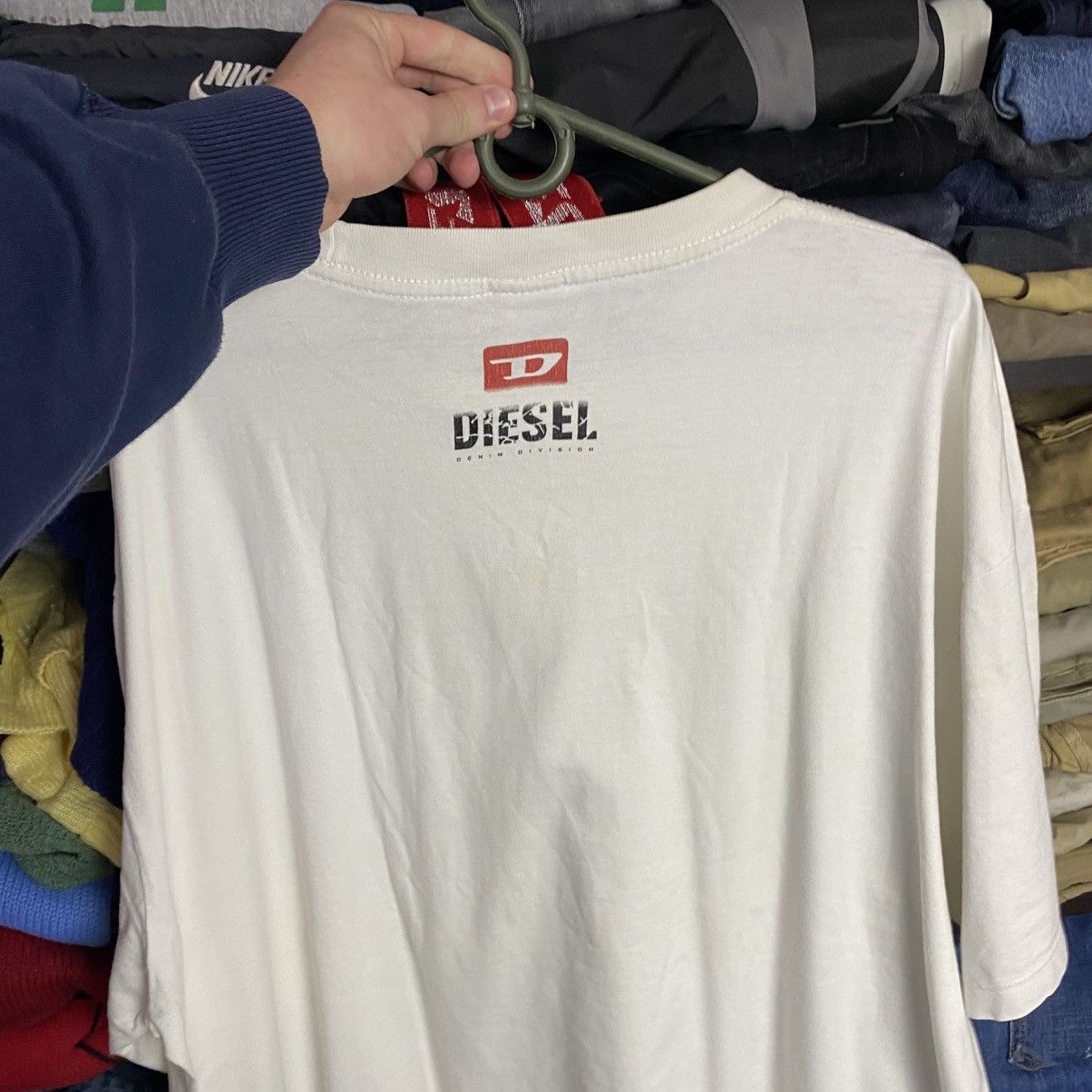Diesel Vintage Diesel Big Graphic Logo 90’s USA opium y2k tee Size US XXL / EU 58 / 5 - 11 Thumbnail