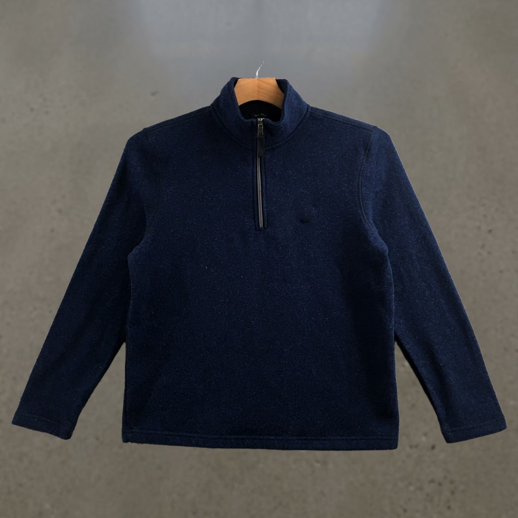 Nautica Nautica Sweater Mens M Navy Quarter Zip Fleece Pullover Logo Soft Warm Casual Size US M / EU 48-50 / 2 - 1 Thumbnail