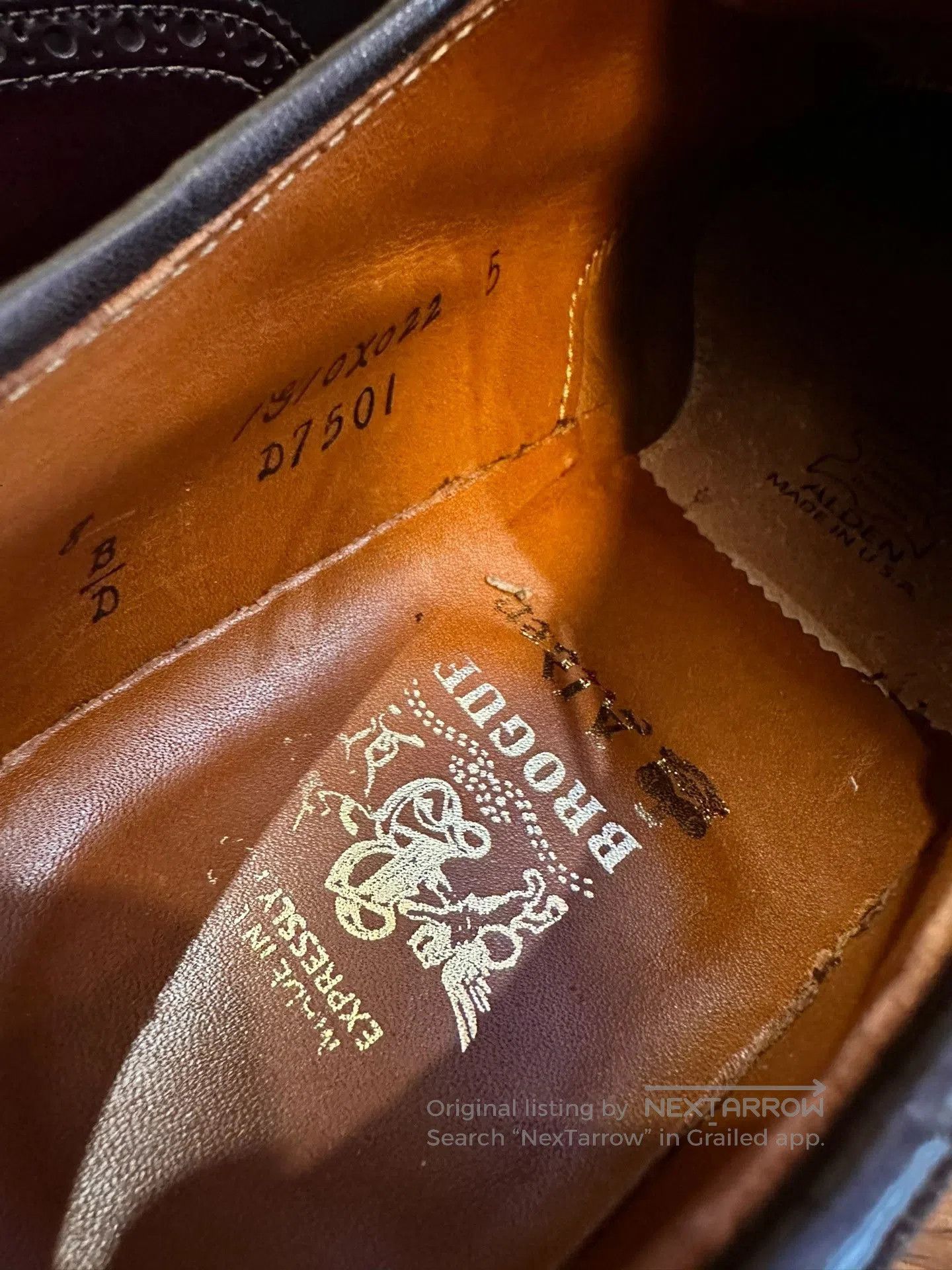 Alden Alden Short Wing D7501. Size US 8 / EU 41 - 8 Thumbnail