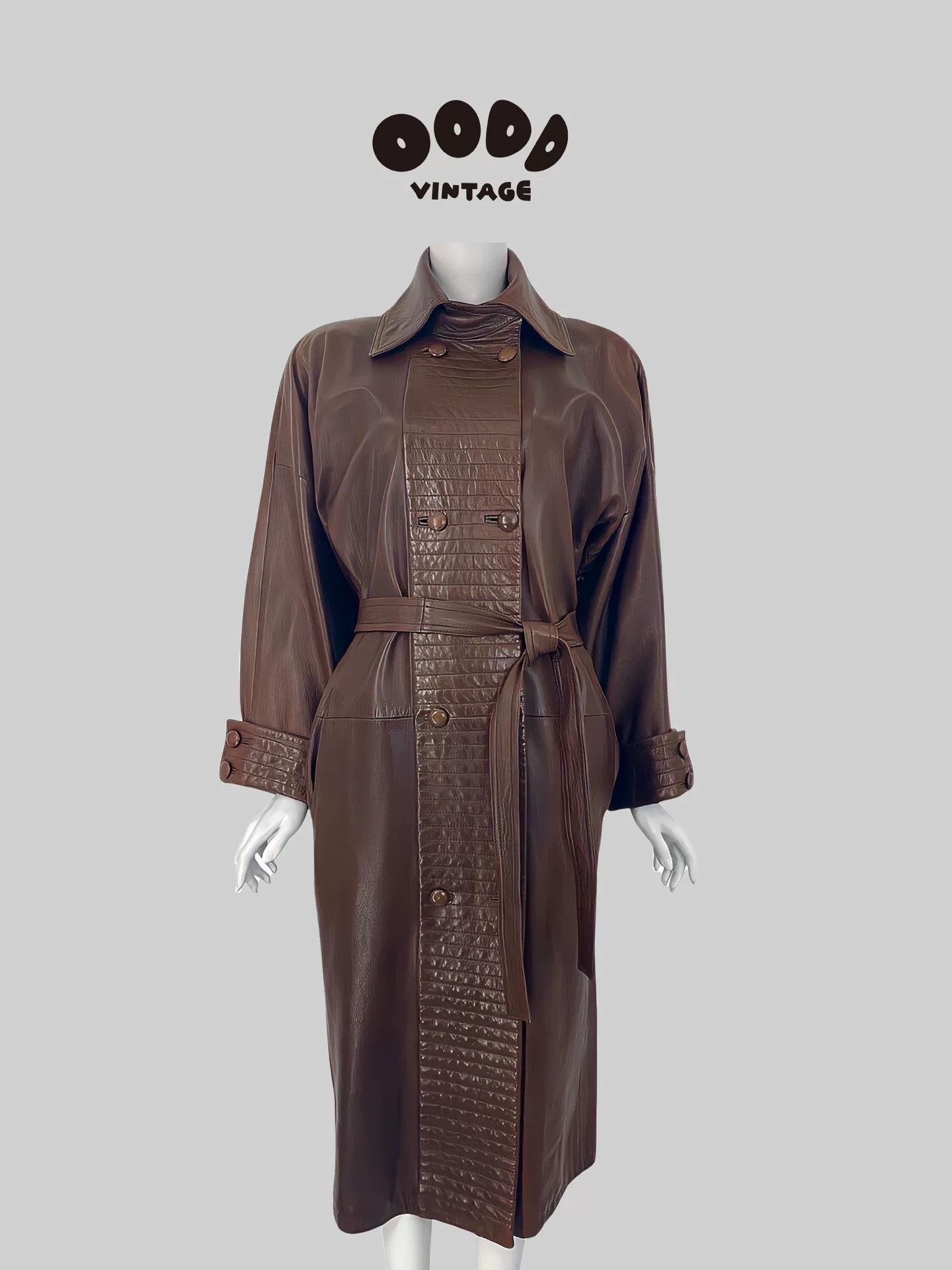 Loewe LOEWE Vintage Long Leather Coat Size M / US 6-8 / IT 42-44 - 1 Thumbnail