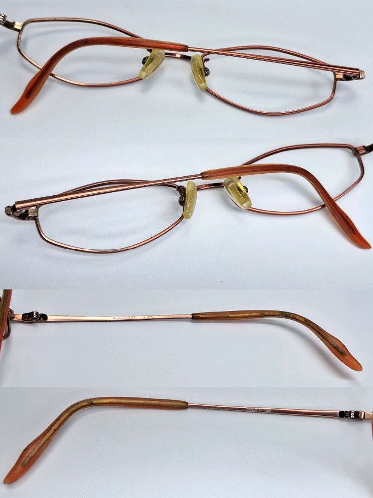 Other ALOOK ALK-F3267 Y2K Geek Chic Slim Metal Frame Glasses Size ONE SIZE - 7 Thumbnail