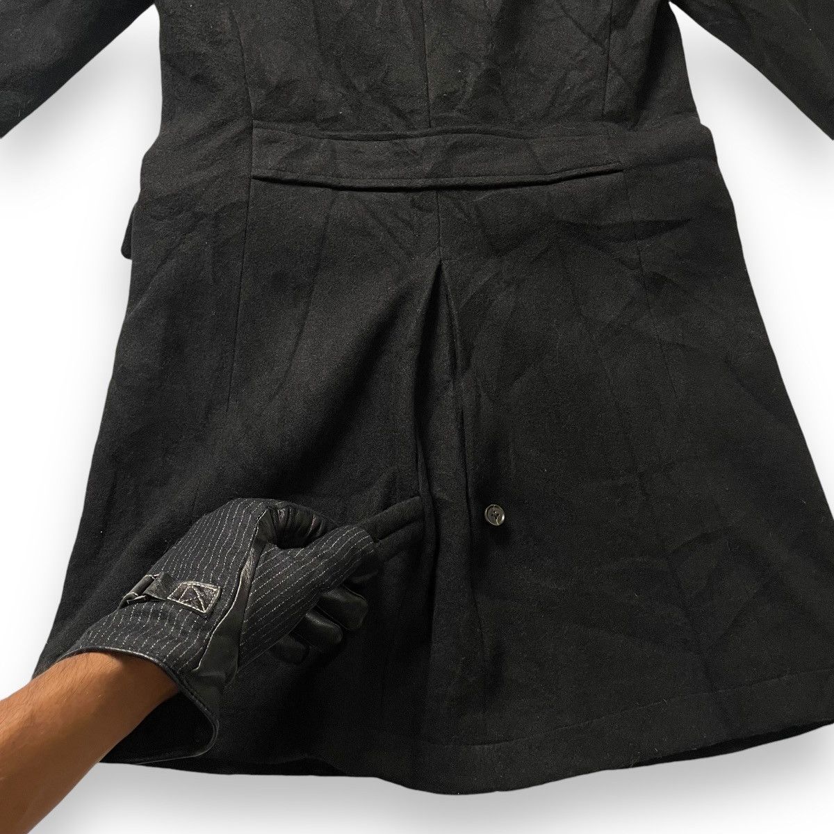 If Six Was Nine 🇯🇵 BERNINGS SHO PUNK GOTHIC WOOL HEAVY COAT JACKET Size US M / EU 48-50 / 2 - 10 Thumbnail