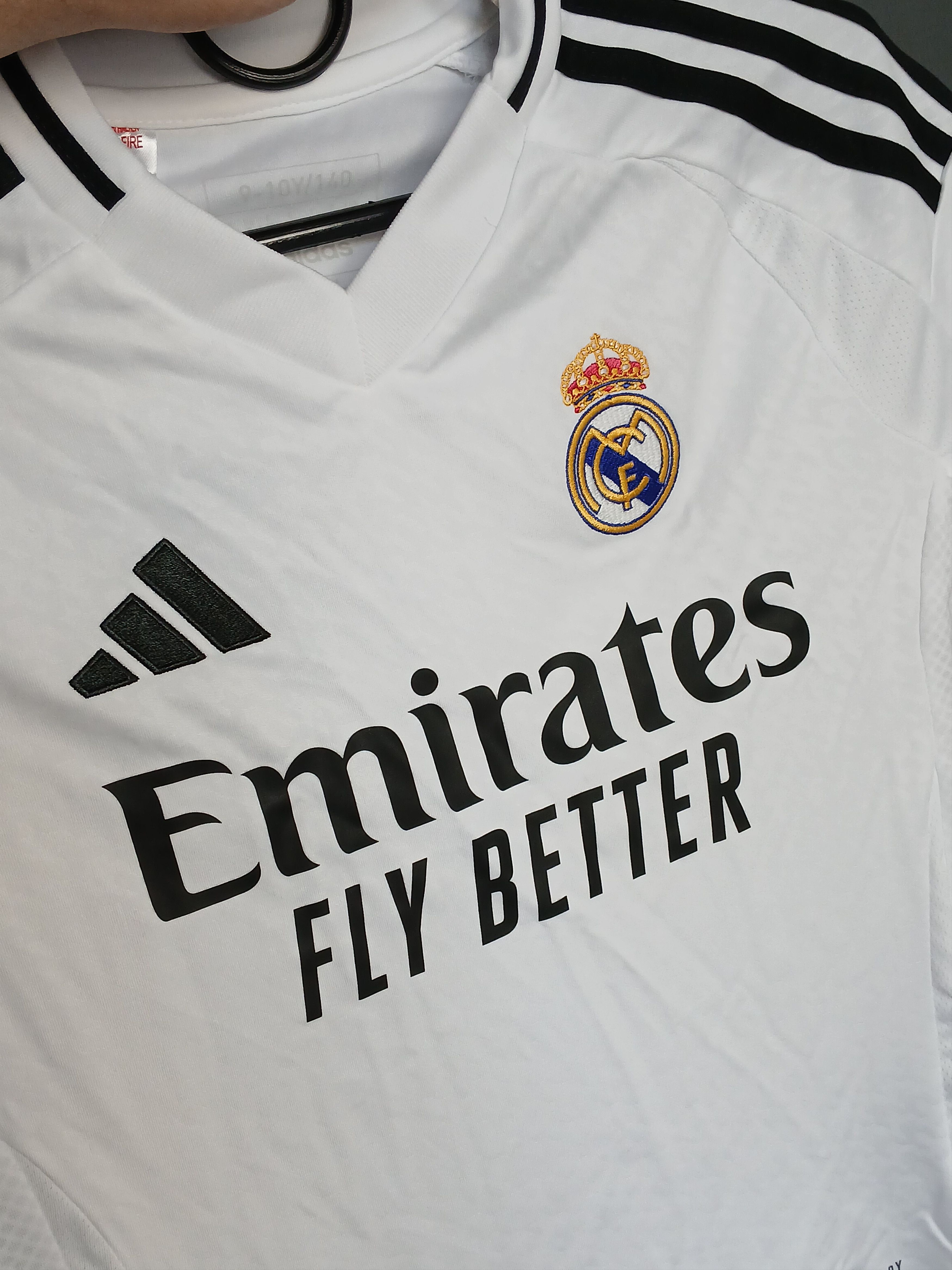 Adidas New KIDS Real Madrid 24/25 Home Football Jersey T-Shirt Size US S / EU 44-46 / 1 - 3 Thumbnail