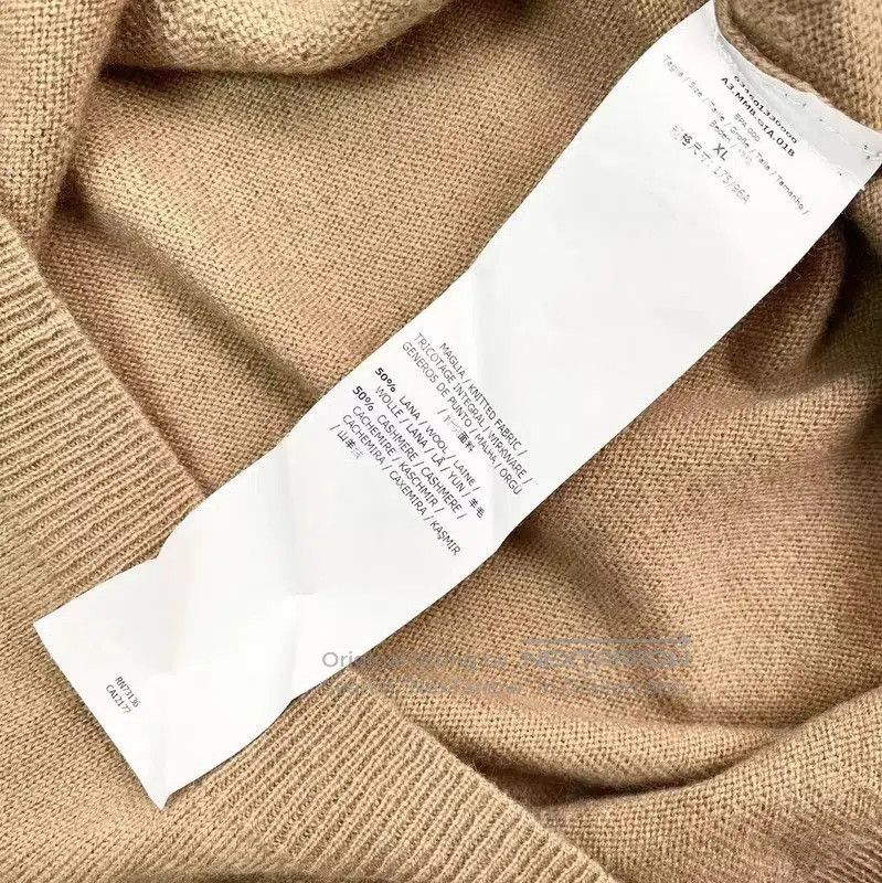 Max Mara MaxMara Beige Wool Women's Cardigan . Size XL / US 12-14 / IT 48-50 - 4 Thumbnail
