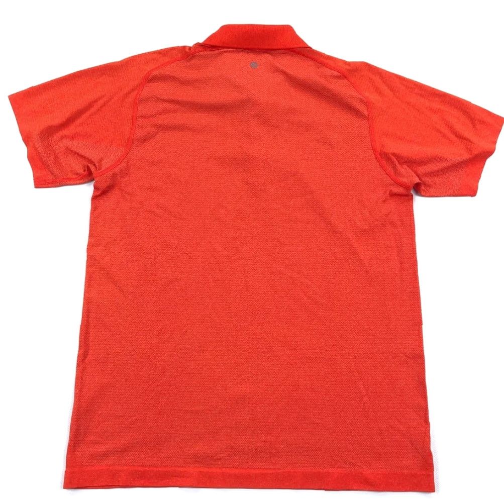 Lululemon Lululemon Metal Vent Tech Polo Shirt Men L Orange Athletic Breathable Moisture Wicking Raglan Sleeve Golf Gym Running Short Sleeve Polo 90s? Size US L / EU 52-54 / 3 - 5 Thumbnail