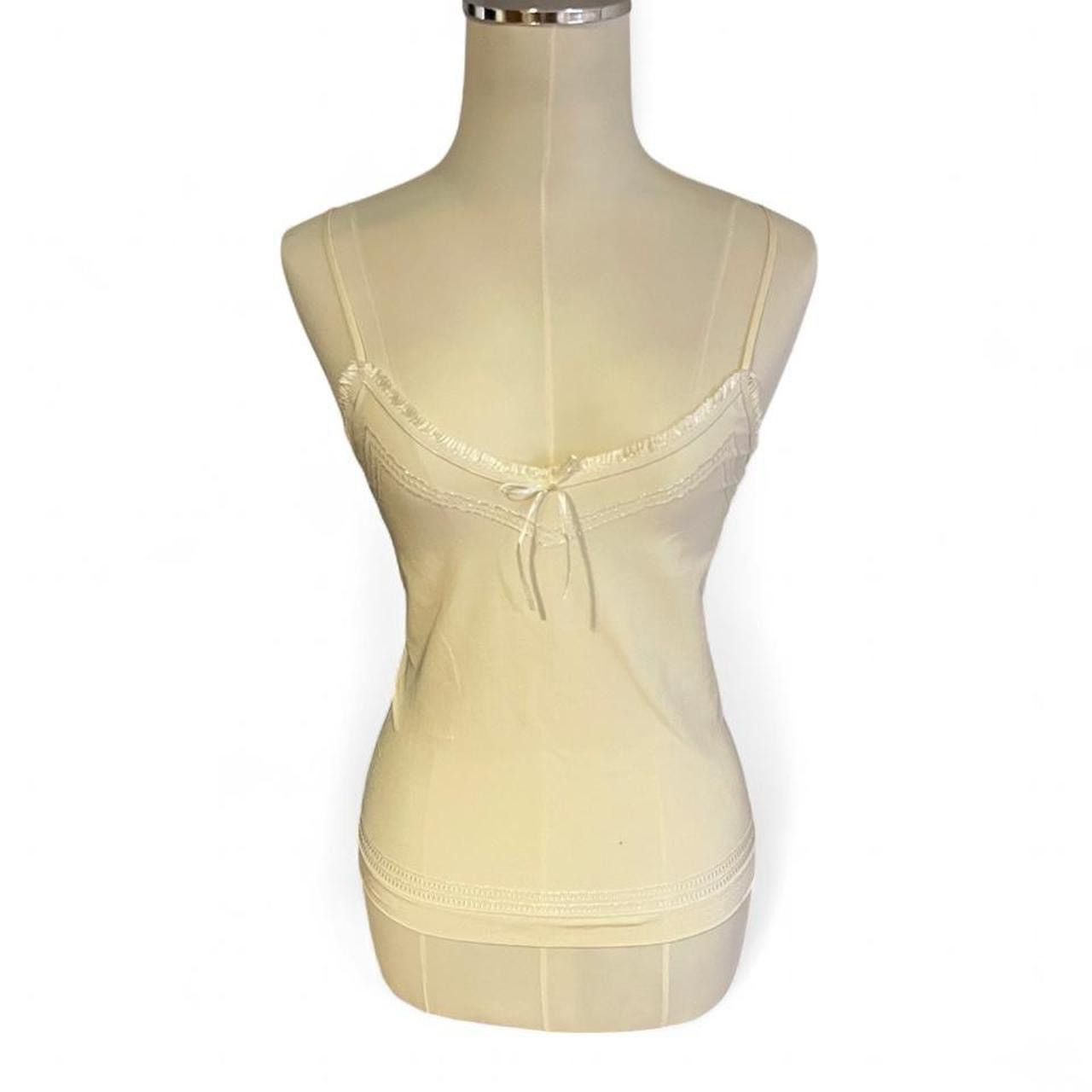 Other stretchy cami top with delicate lace trim & dainty bow Size S / US 4 / IT 40 - 3 Thumbnail