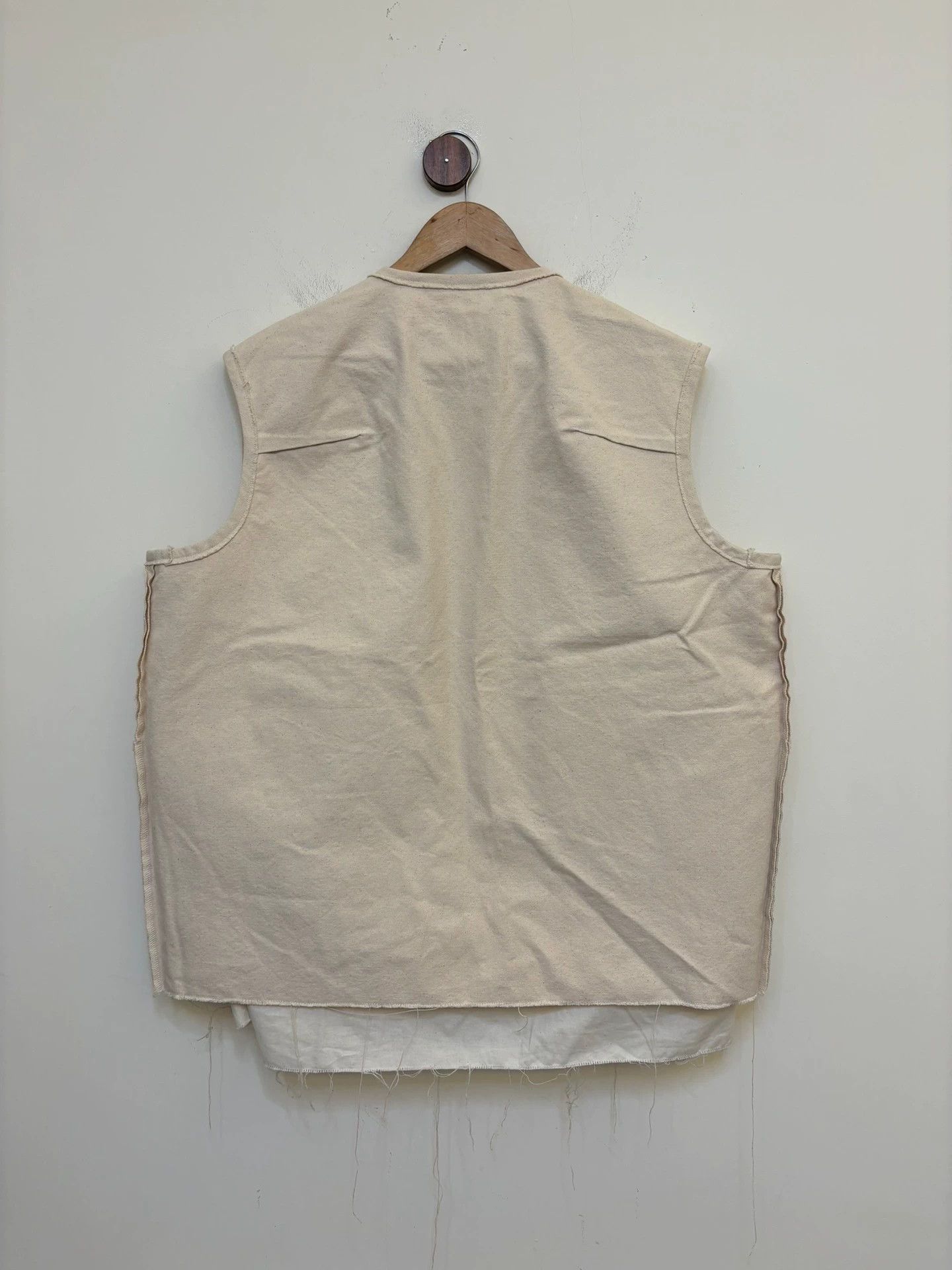 Other Camiel Fortgens Canvas Vest Reverse Unfinished Edge L Size US L / EU 52-54 / 3 - 7 Thumbnail