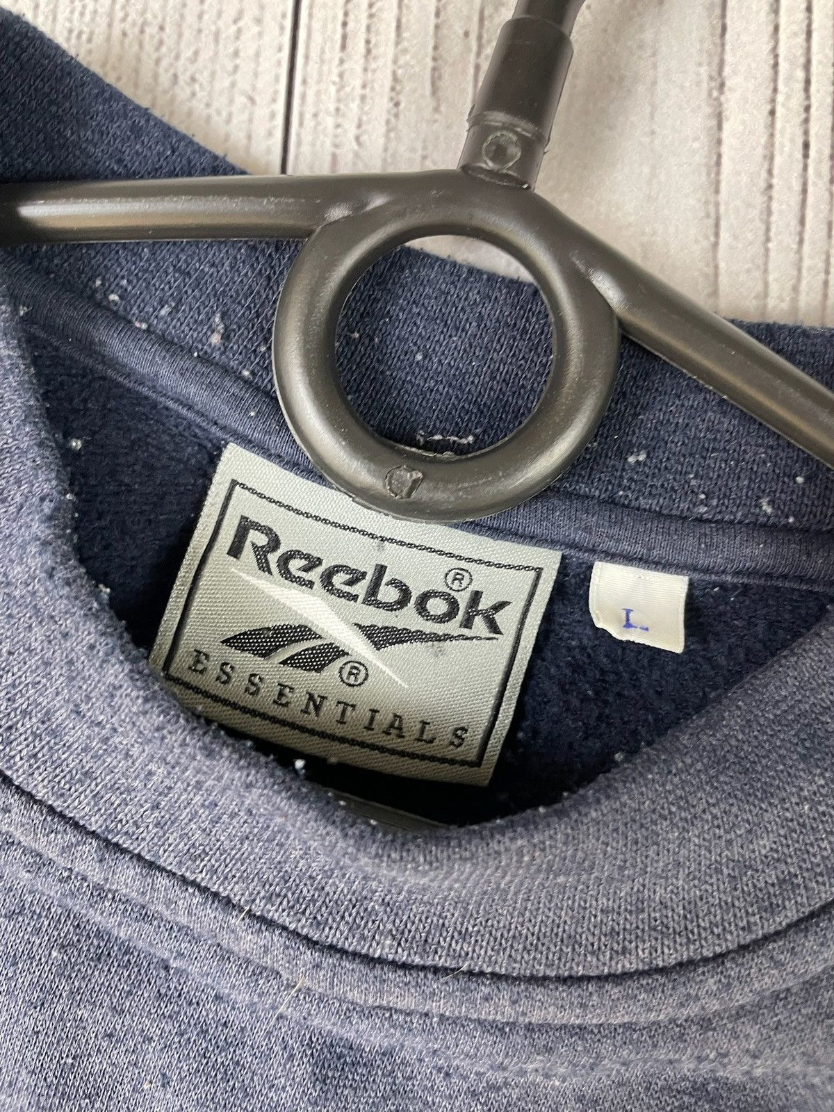 Reebok Vintage Reebok sweatshirt big logo size L Size US L / EU 52-54 / 3 - 3 Thumbnail