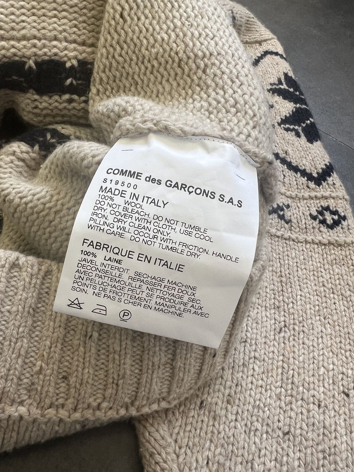 Comme des Garcons Comme des garçons nordway style sweater Size US L / EU 52-54 / 3 - 5 Thumbnail