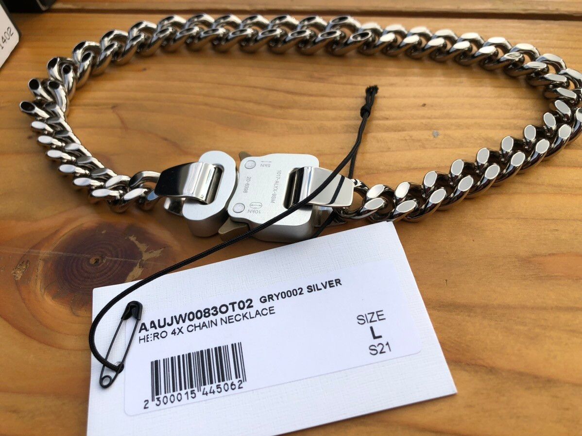 1017 ALYX 9SM Alyx Hero 4X Chain Necklace | Grailed