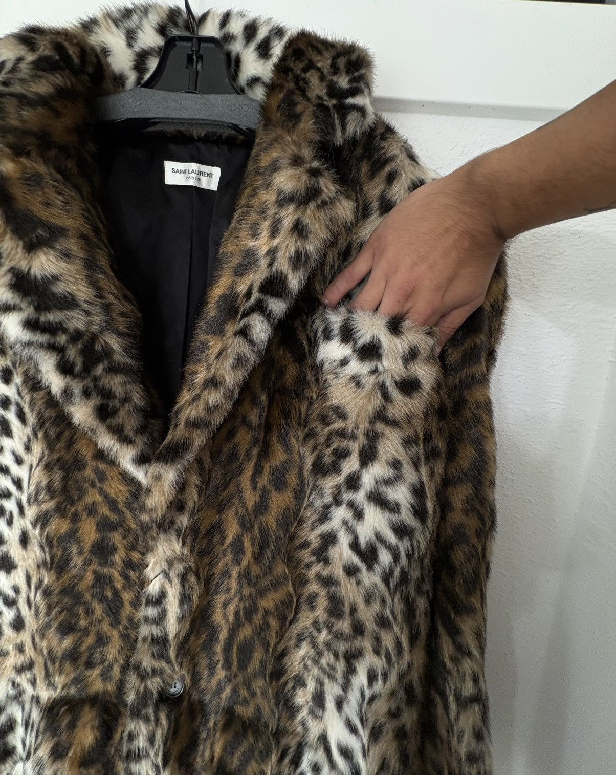 Saint Laurent Paris Saint Laurent Leopard fur coat Size ONE SIZE - 2 Thumbnail
