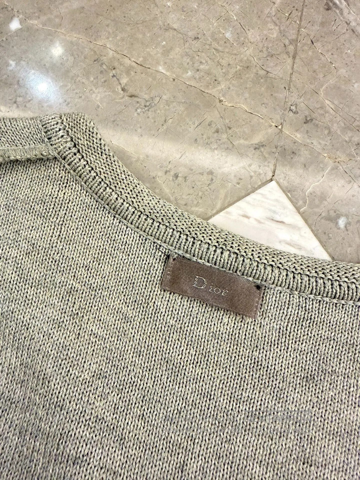 Hedi Slimane Dior Homme 04SS Hedi Slimane V-neck Knit. Size US S / EU 44-46 / 1 - 9 Thumbnail