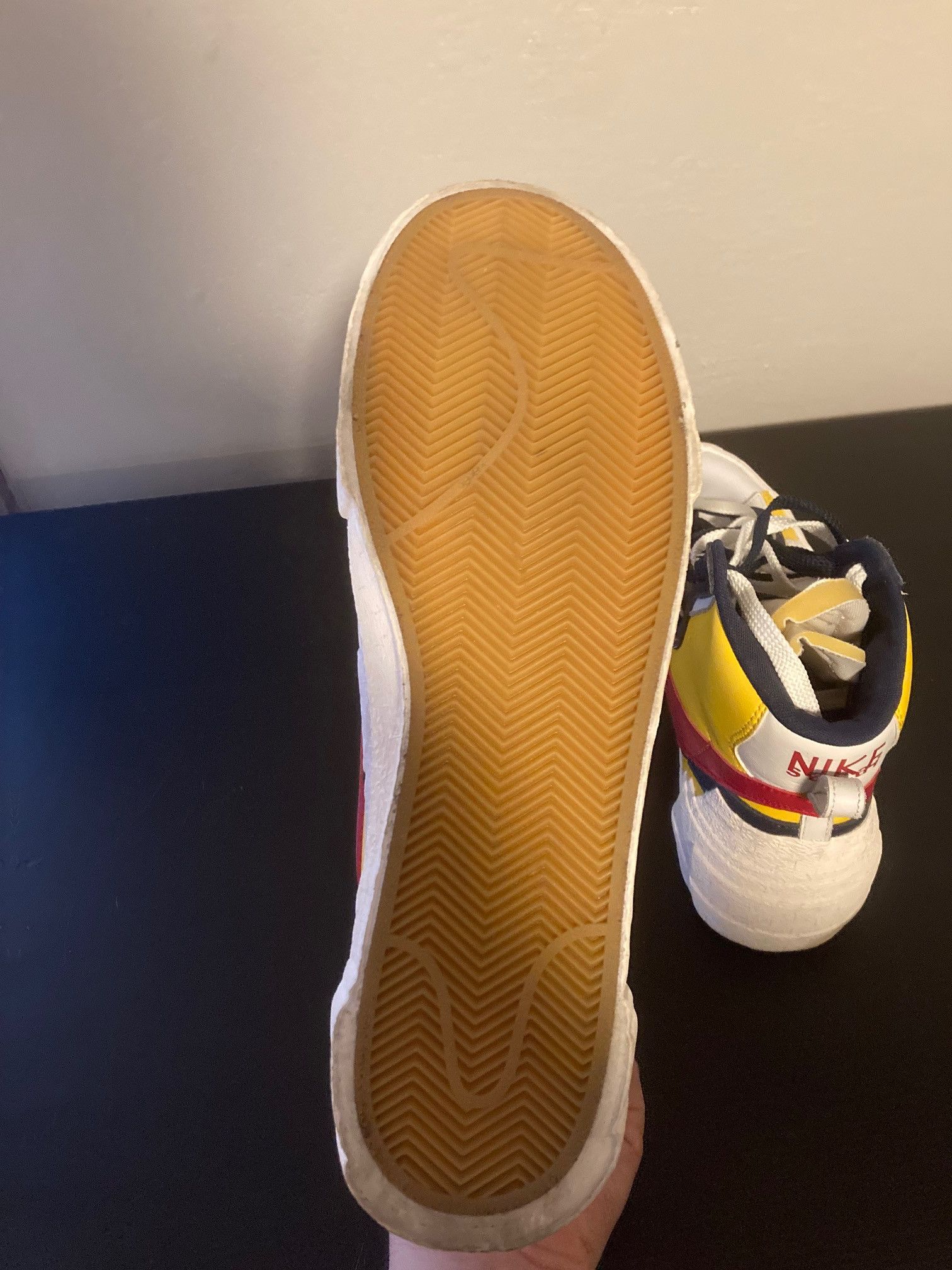 Nike × Sacai Nike Blazer Mid sacai Snow Beach Size US 11 / EU 44 - 3 Thumbnail
