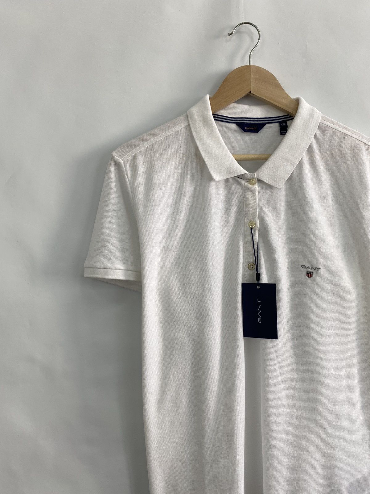 Gant 🇺🇸 Vintage Gant Polo T-Shirt Retro Rare Hype Y2K Size US XL / EU 56 / 4 - 3 Thumbnail