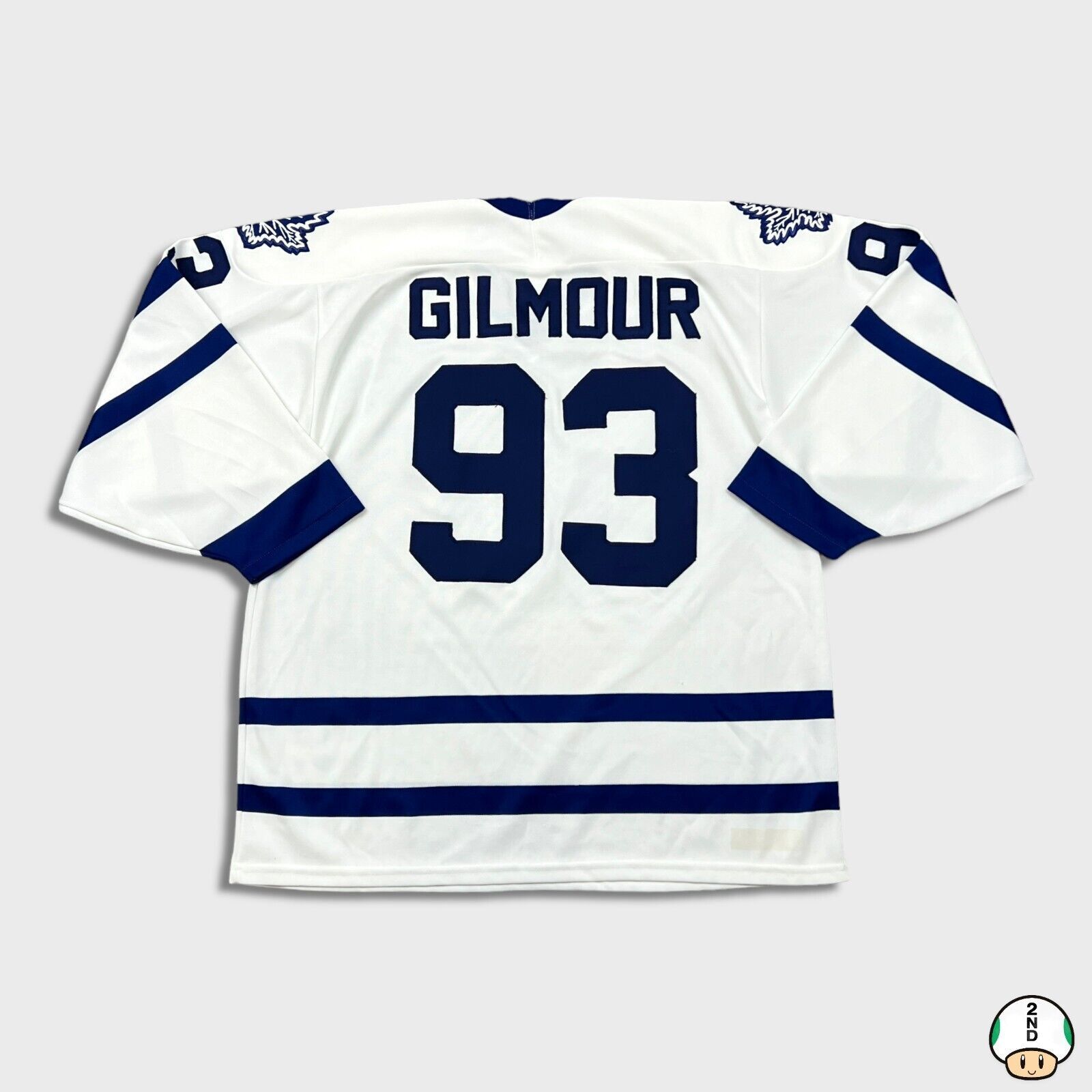 Vintage 90s CCM Doug Gilmour Toronto Maple Leafs NHL Jersey
