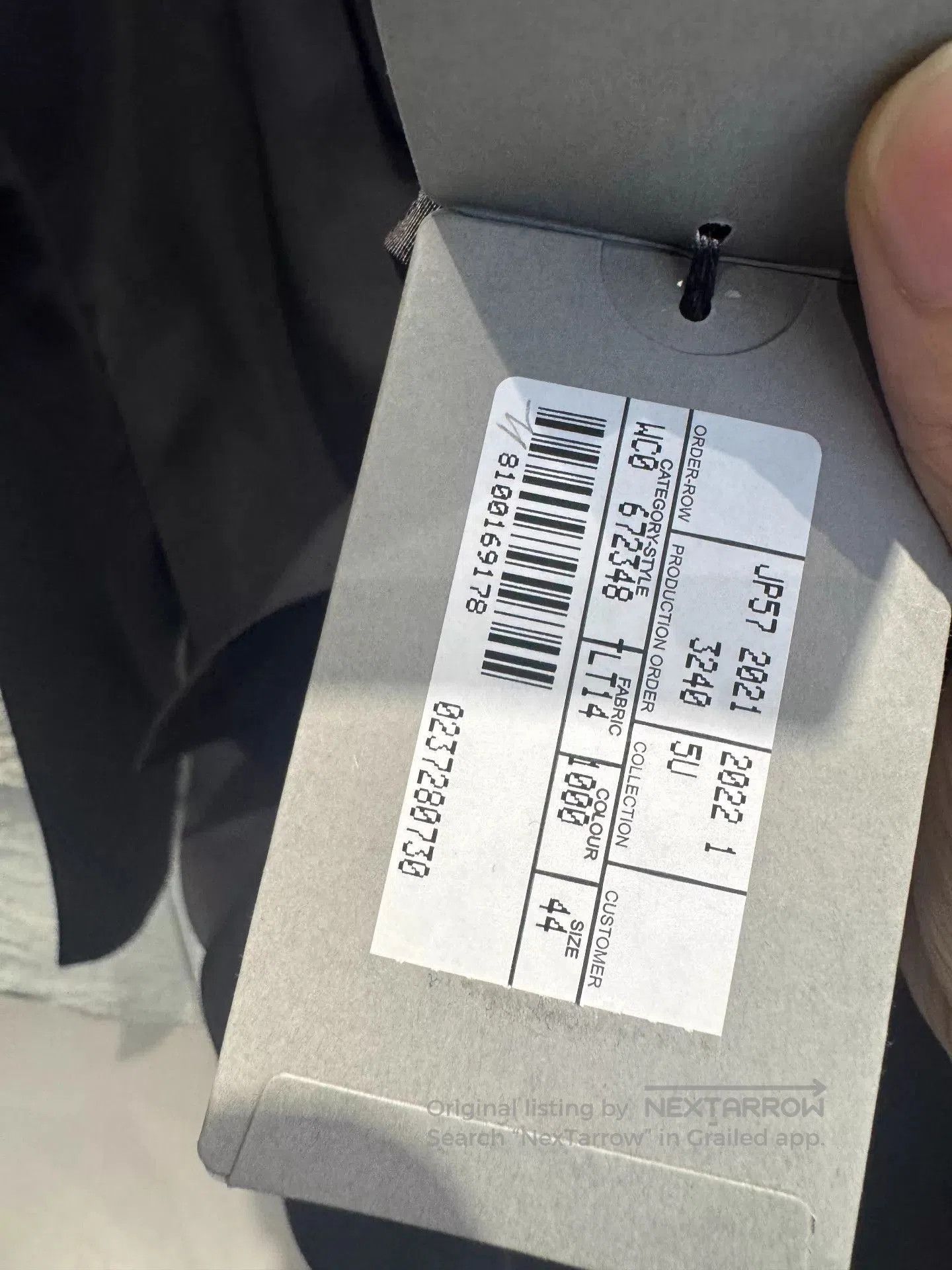Balenciaga Black Long-Sleeve Button-Up Shirt Size S. Size US S / EU 44-46 / 1 - 4 Thumbnail