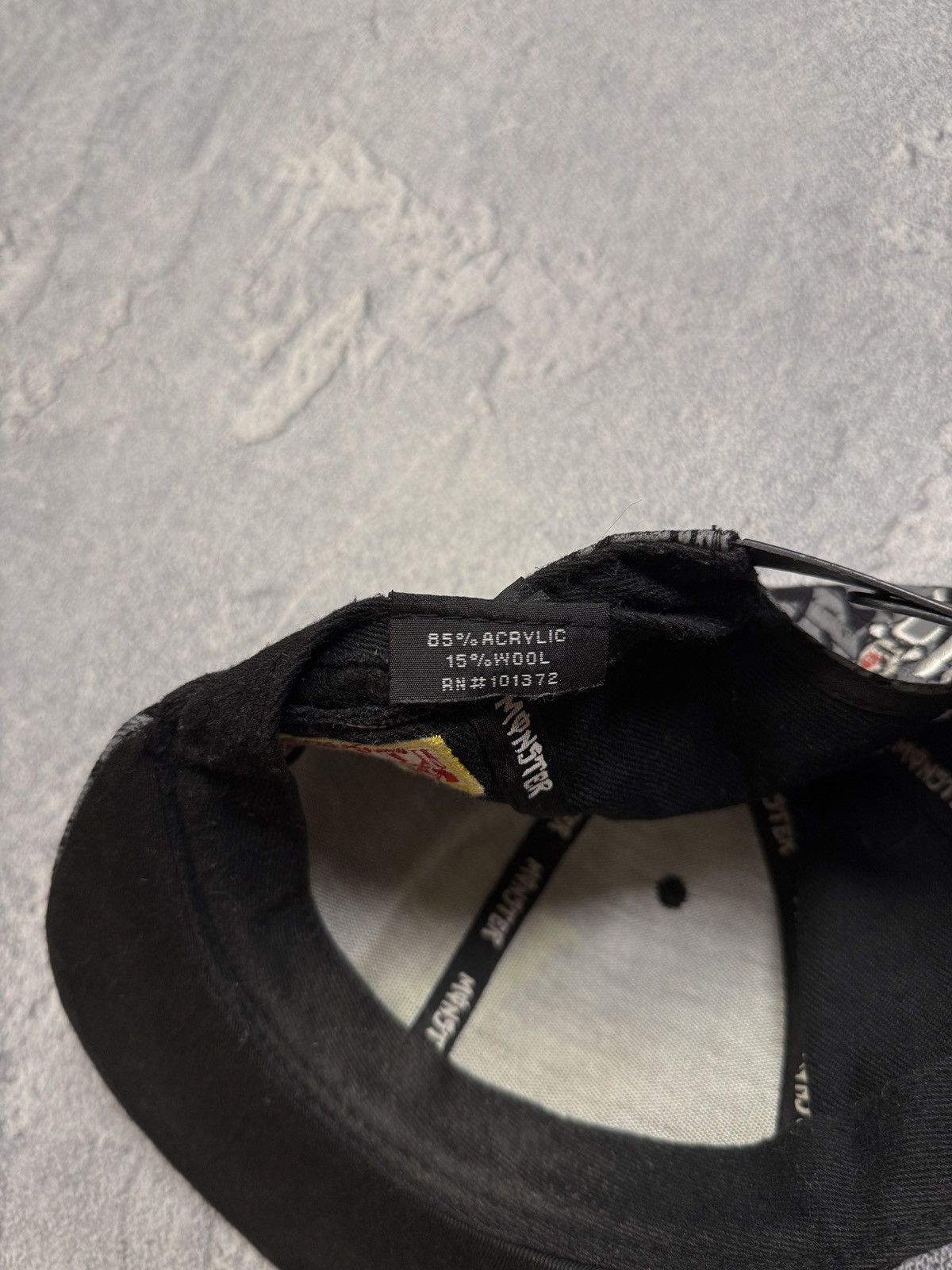 Vintage Vintage Y2K Monster Energy hat cap race moto skate baggy DC Size ONE SIZE - 8 Thumbnail