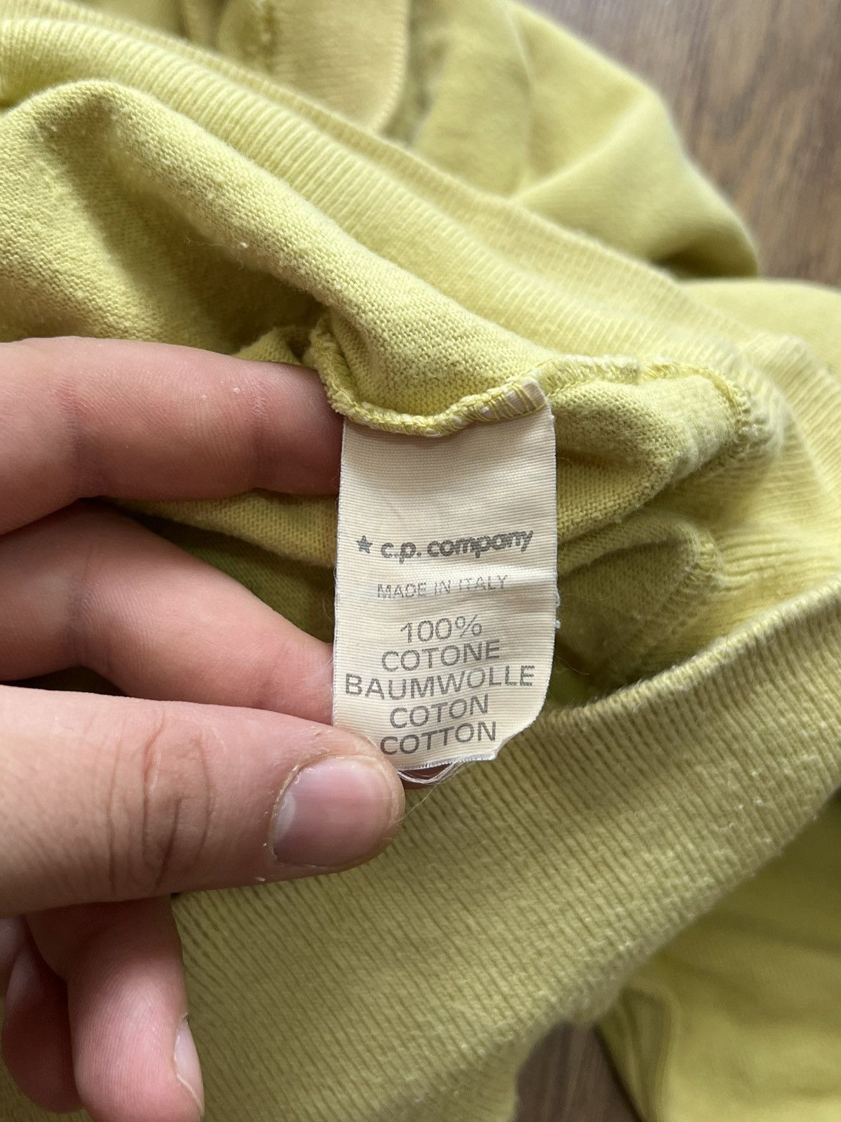 C.P. Company C.P. Company Yellow Sweatshirt vintage 1990 Size US S / EU 44-46 / 1 - 10 Thumbnail