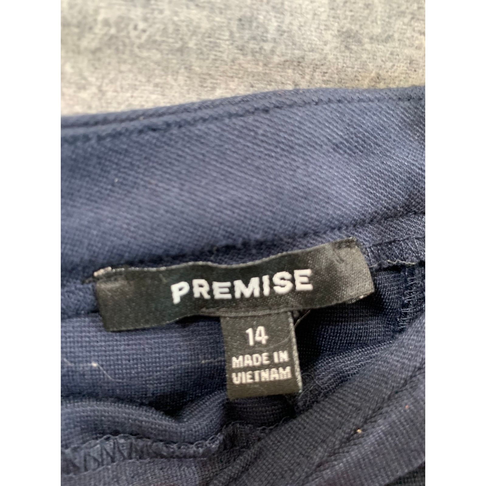 Other Premise Mini Skier Womens Size 14 Blue Peplum Skirt Size 36" / US 14 / IT 50 - 3 Thumbnail