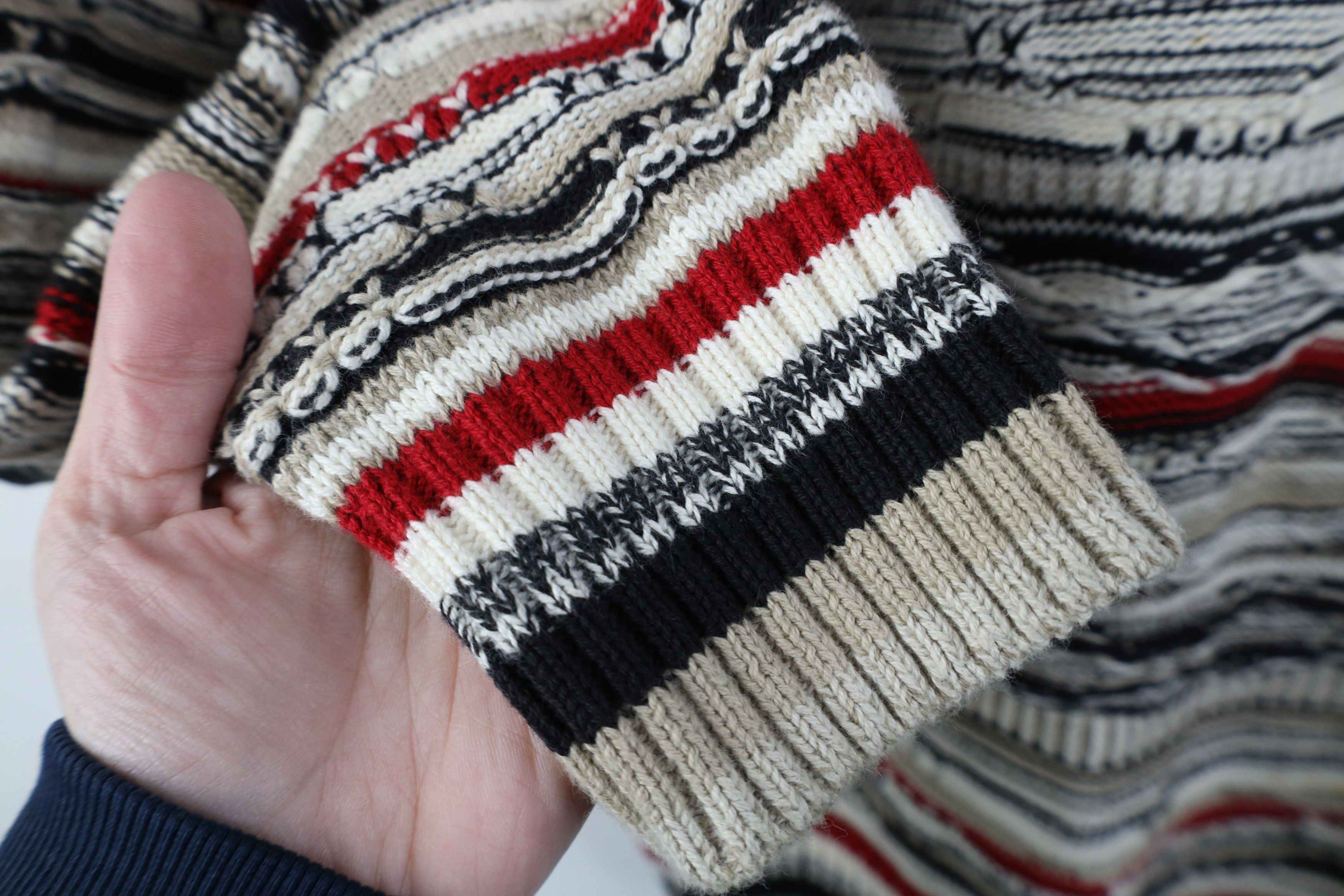 Vintage Vintage 90s Coogi Style Bassmaster Knit Crewneck Sweater USA Size US M / EU 48-50 / 2 - 7 Thumbnail