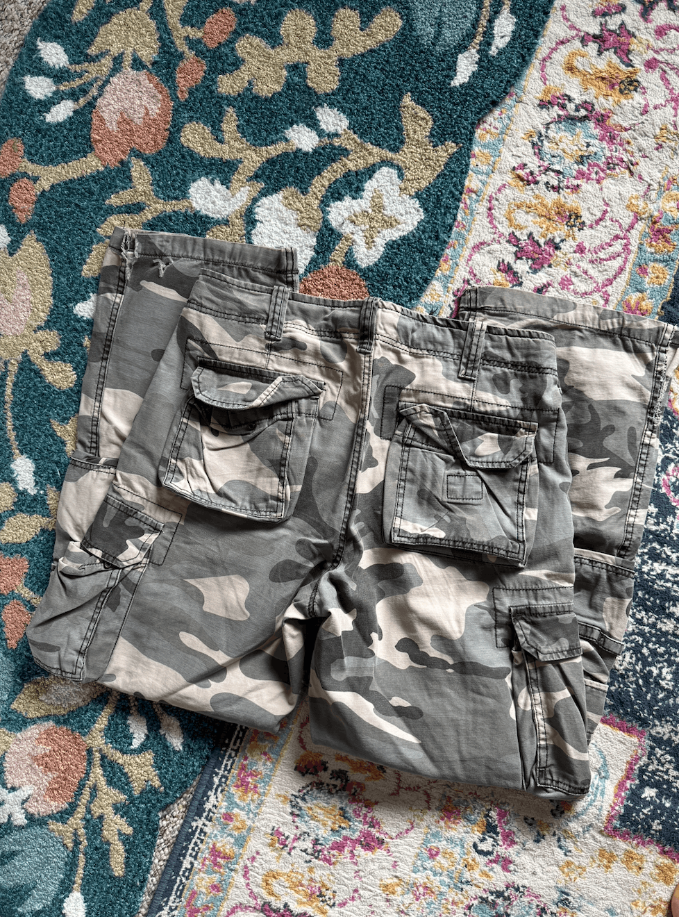 Other Vintage Airborne Milsurp Camo Cargo Pants Size US 35 - 6 Thumbnail