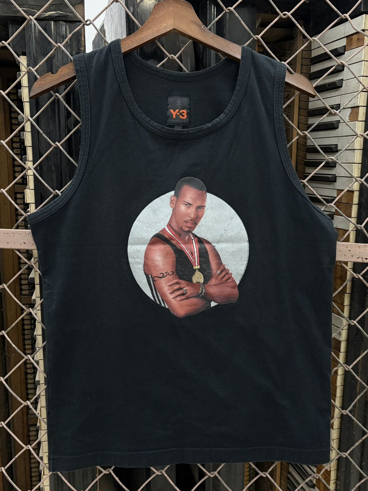 Yohji Yamamoto Y-3 HEROES SS2004 TANK TOP YOHJI YAMAMOTO Size US M / EU 48-50 / 2 - 1 Thumbnail