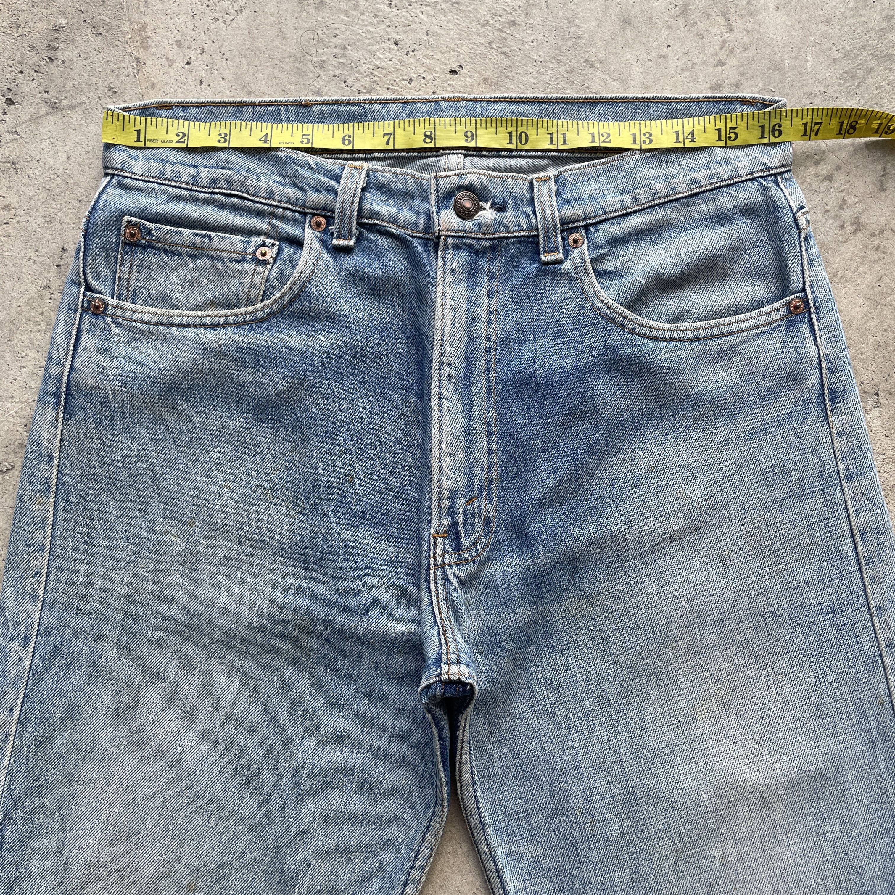 Levi's Vintage Clothing 1990s VINTAGE LEVI’S 505 MADE IN USA JEANS FADED PANTS Size US 33 - 5 Thumbnail