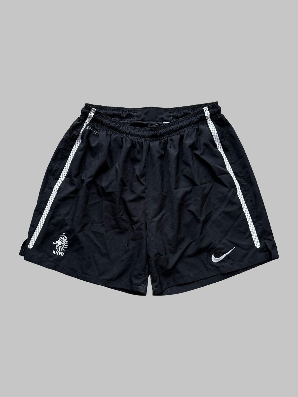 Nike Netherlands 2010 2011 Home Football Soccer Shorts 376908-010 Size US 38 / EU 54 - 1 Thumbnail