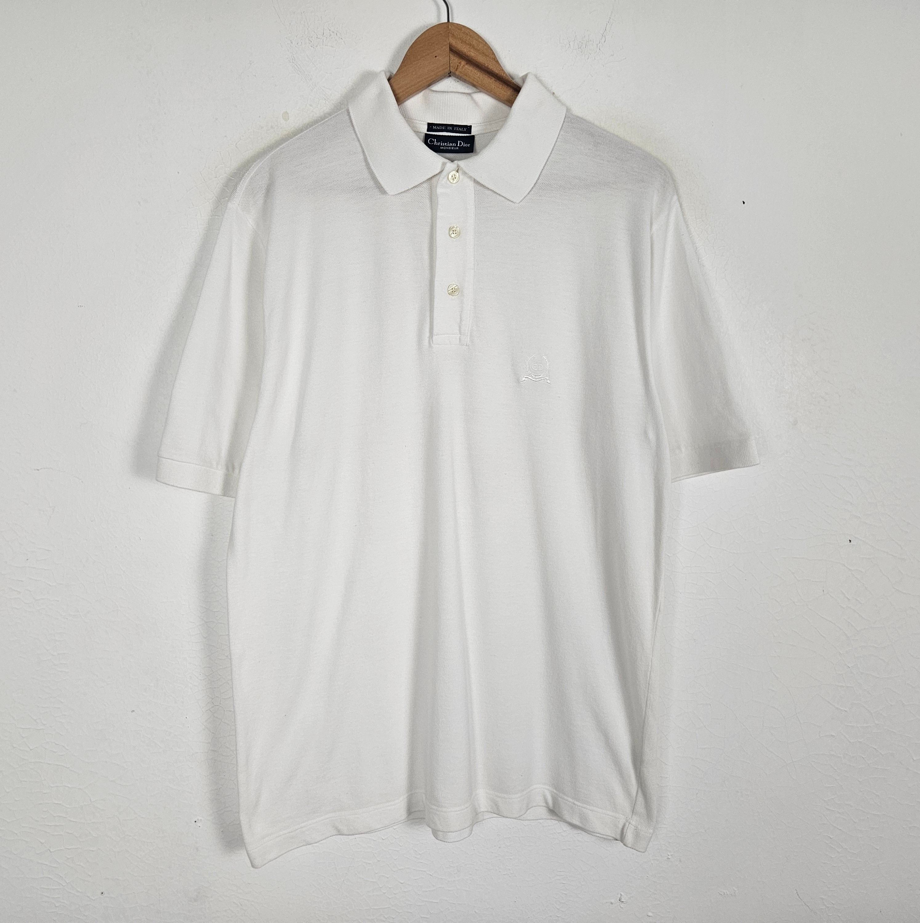 Christian Dior Monsieur Vintage Christian Dior Polo shirt Size US L / EU 52-54 / 3 - 2 Thumbnail