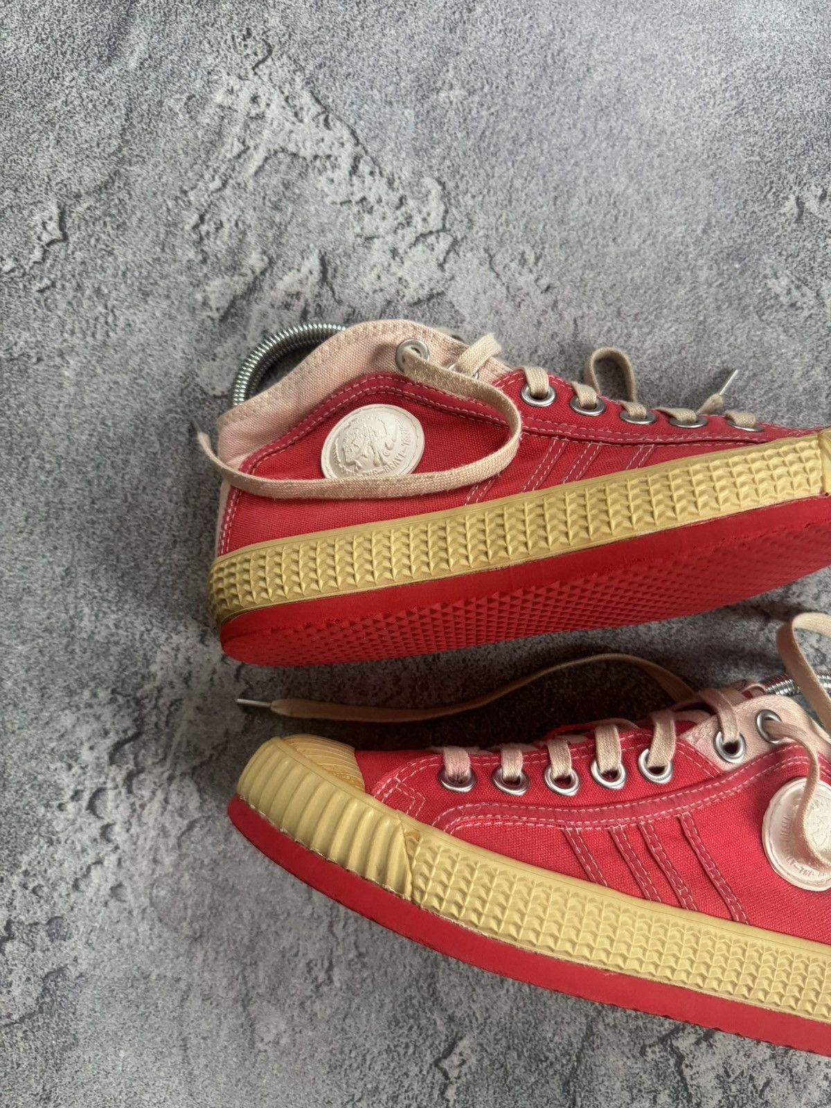 Diesel Diesel US8.5/EUR39 YUK Anniversary hi top sneakers shoes Size US 8.5 / IT 38.5 - 2 Thumbnail