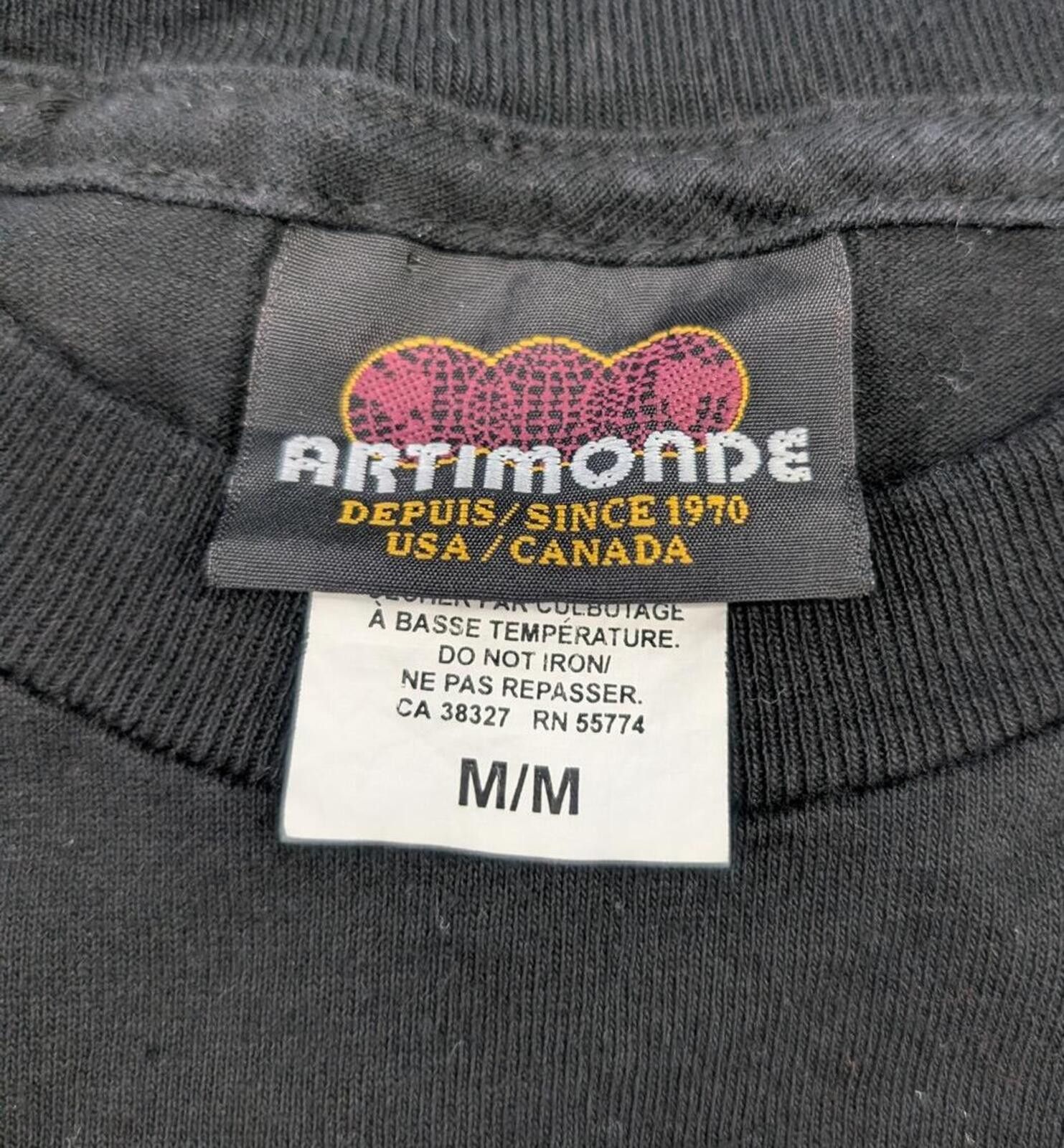 Vintage Vintage Y2K 2004 Guns N Roses Artimonde Band T-shirt Size US M / EU 48-50 / 2 - 4 Thumbnail