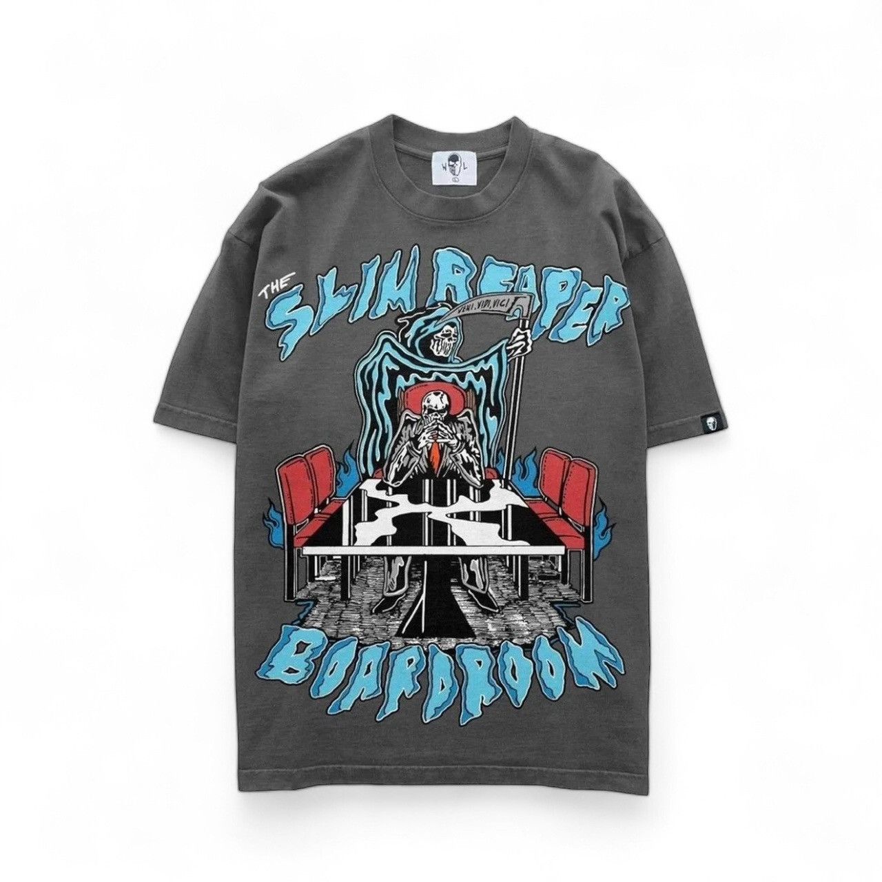 Warren Lotas Warren Lotas x Boardroom Slim Reaper Tee - L BRAND NEW Size US L / EU 52-54 / 3 - 1 Thumbnail