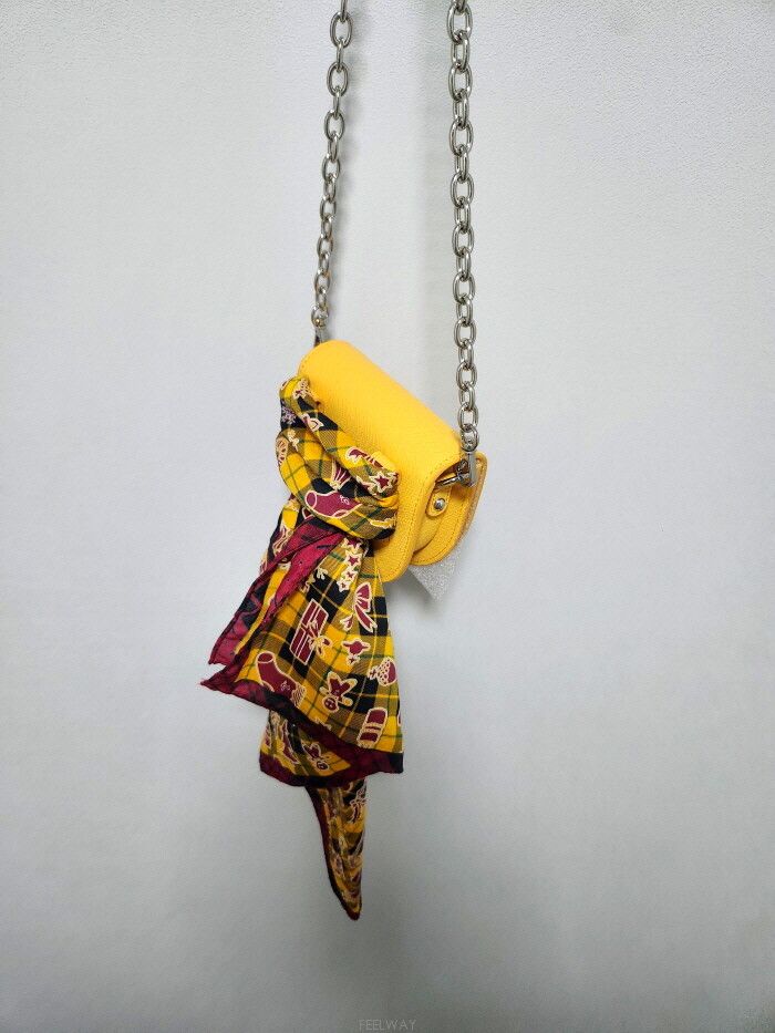 Vivienne Westwood Vivienne Westwood ORB 레더 하프문 체인백 Size ONE SIZE - 7 Thumbnail