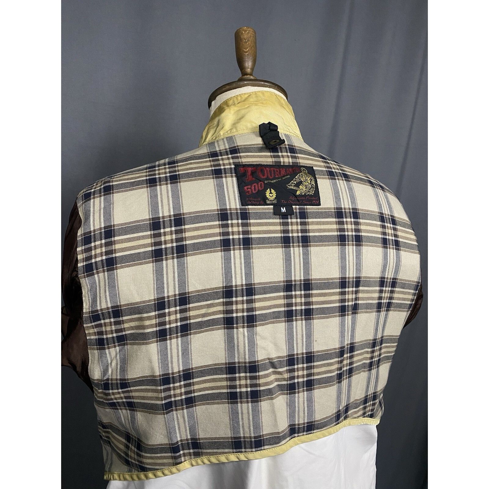 Belstaff Belstaff Touermaster VTG Men's Beige Nylon Belted Motorcycle Size US M / EU 48-50 / 2 - 11 Thumbnail