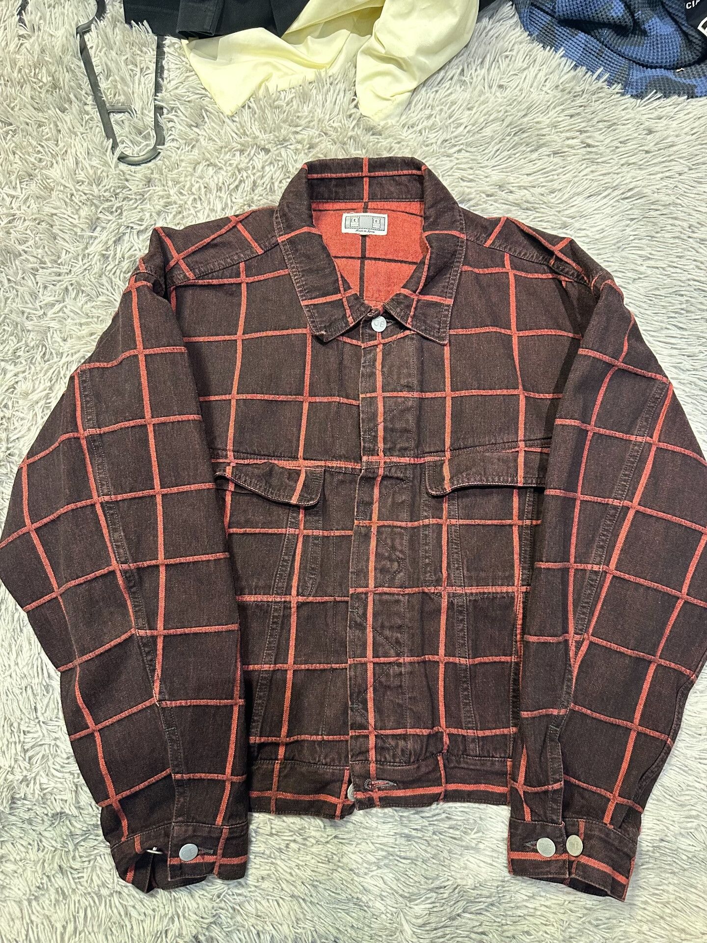 Cav Empt C.E/CAVEMPT Overdye Plaid Jacket Size US M / EU 48-50 / 2 - 1 Thumbnail