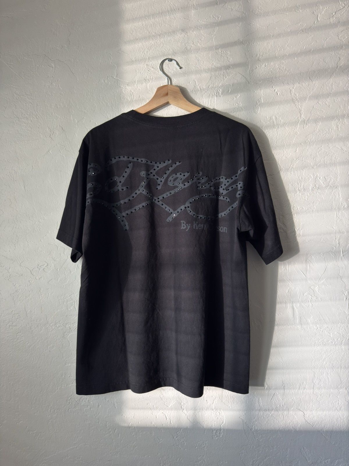 Ed Hardy × Ken Carson Ken Carson Complexcon Ed Hardy Hardcore Rhinestone Tee Size US M / EU 48-50 / 2 - 2 Thumbnail