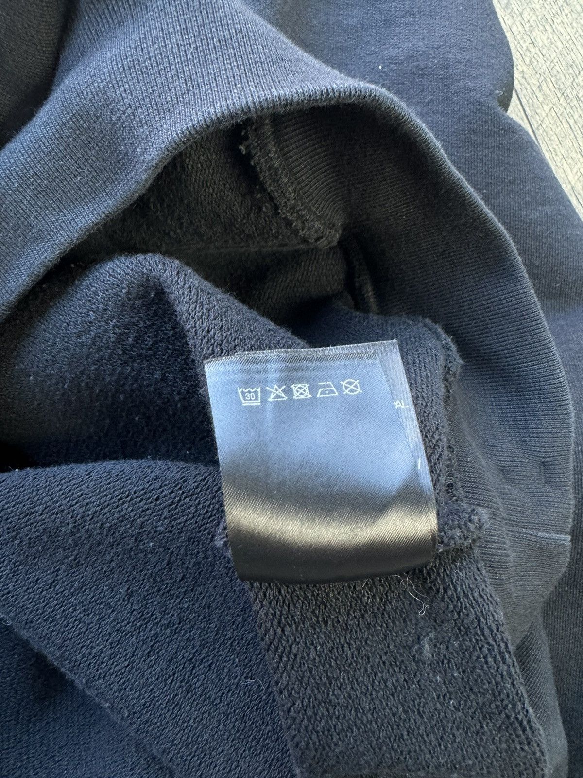 Vetements Vetements Paris Logo Black Oversized Hoodie - Medium Size US M / EU 48-50 / 2 - 11 Thumbnail