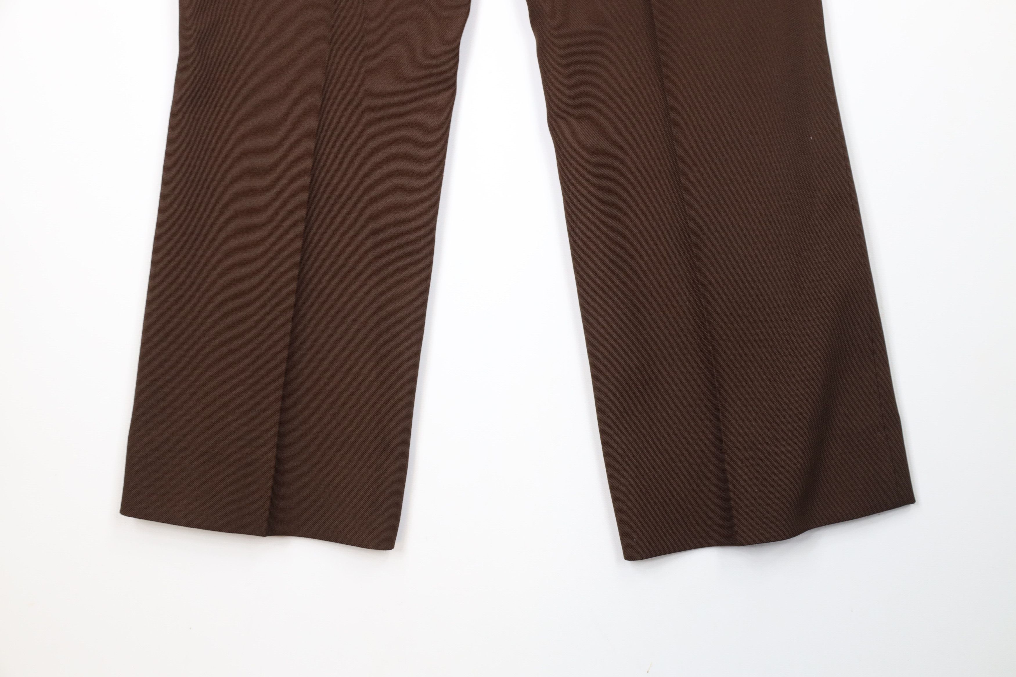 Vintage Vintage 70s Streetwear Bell Bottoms Chino Pants Brown USA Size US 34 / EU 50 - 12 Thumbnail